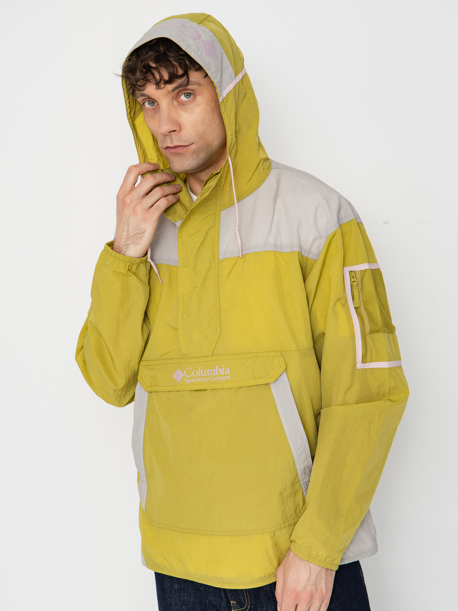 Bunda Columbia Challenger Windbreaker Anorak (peppercorn/flint grey)