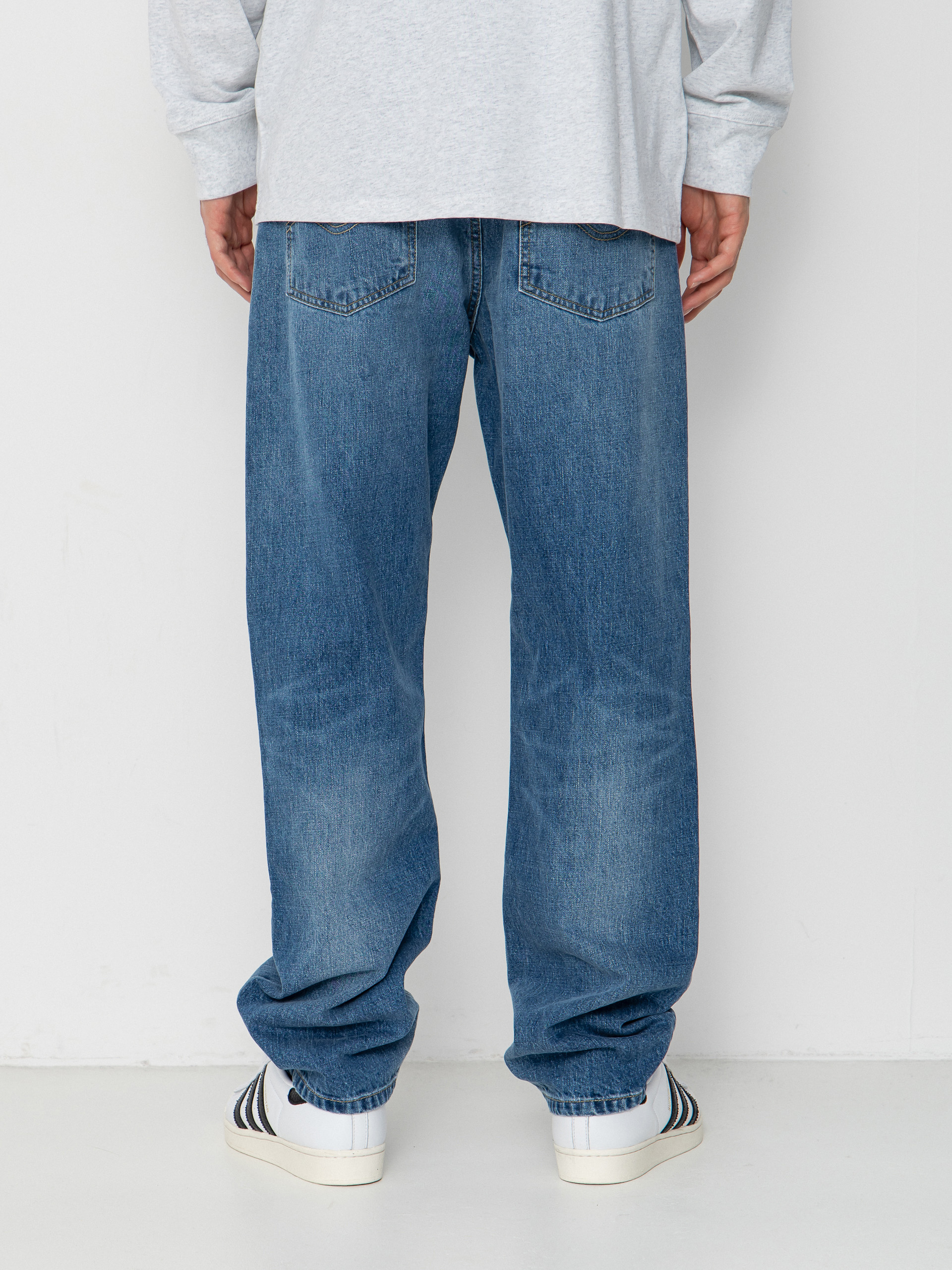 Kalhoty Carhartt WIP Marlow (blue worn bleached)