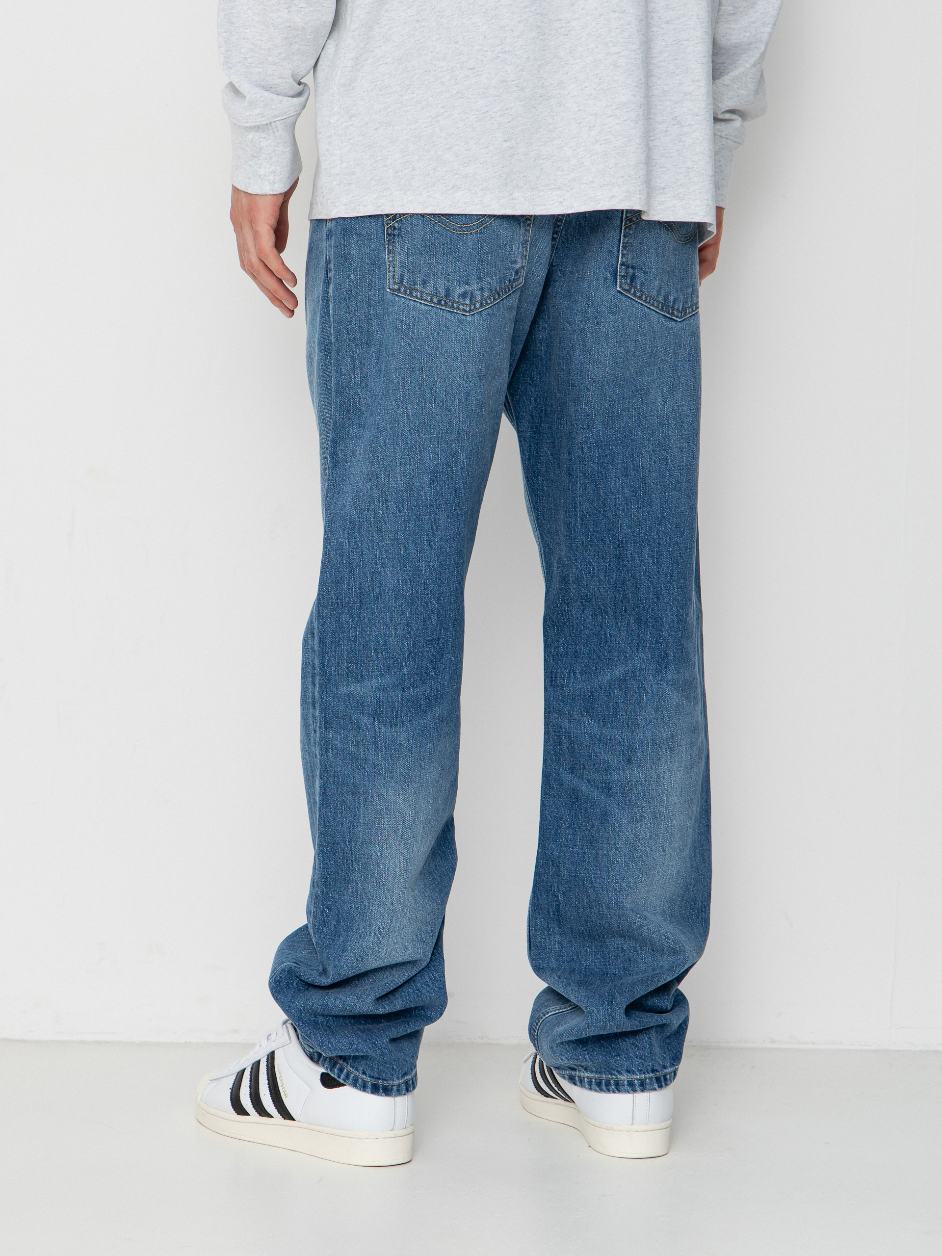 Kalhoty Carhartt WIP Marlow (blue worn bleached)