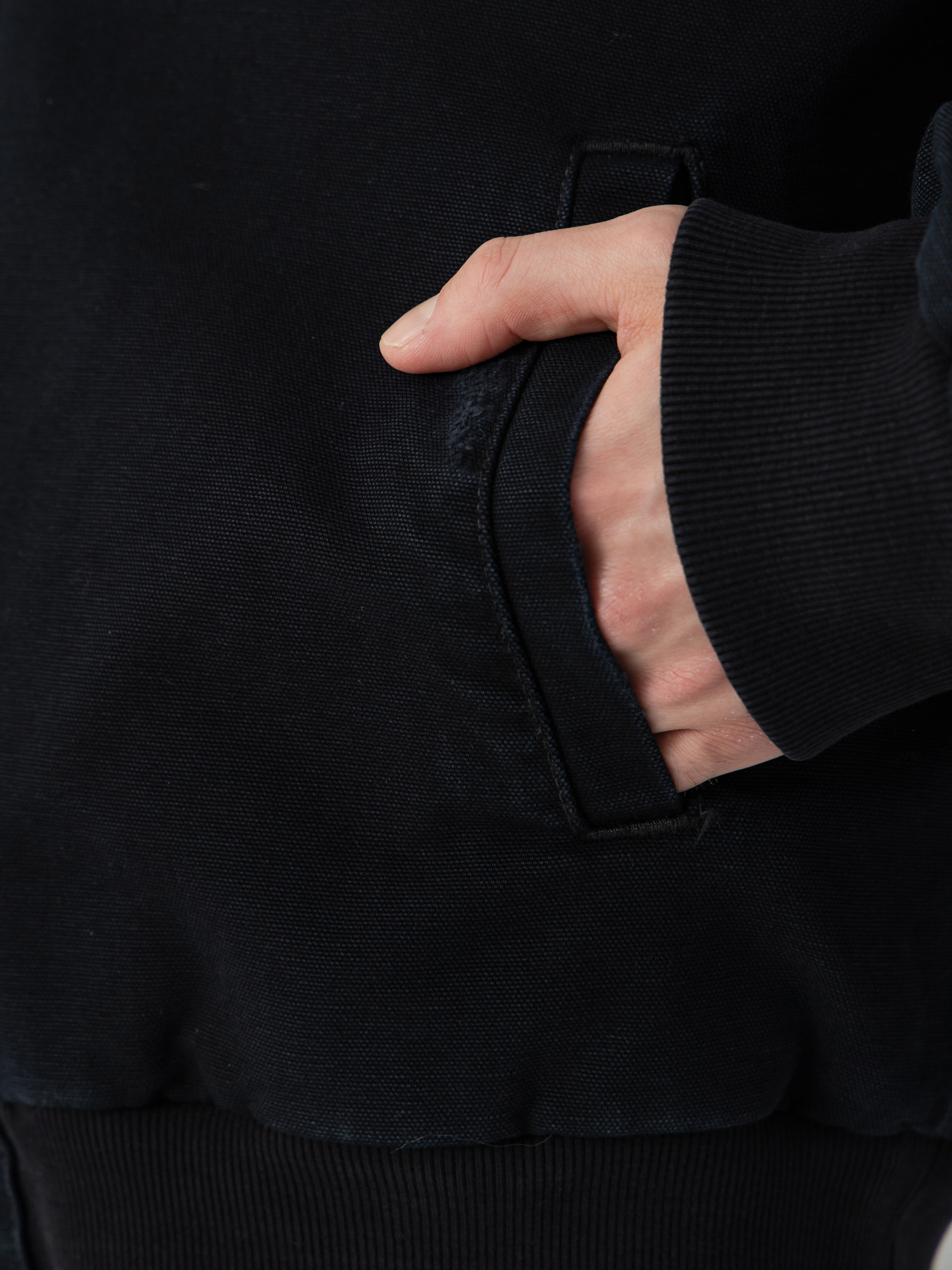 Bunda Carhartt WIP OG Santa Fe (black/black)