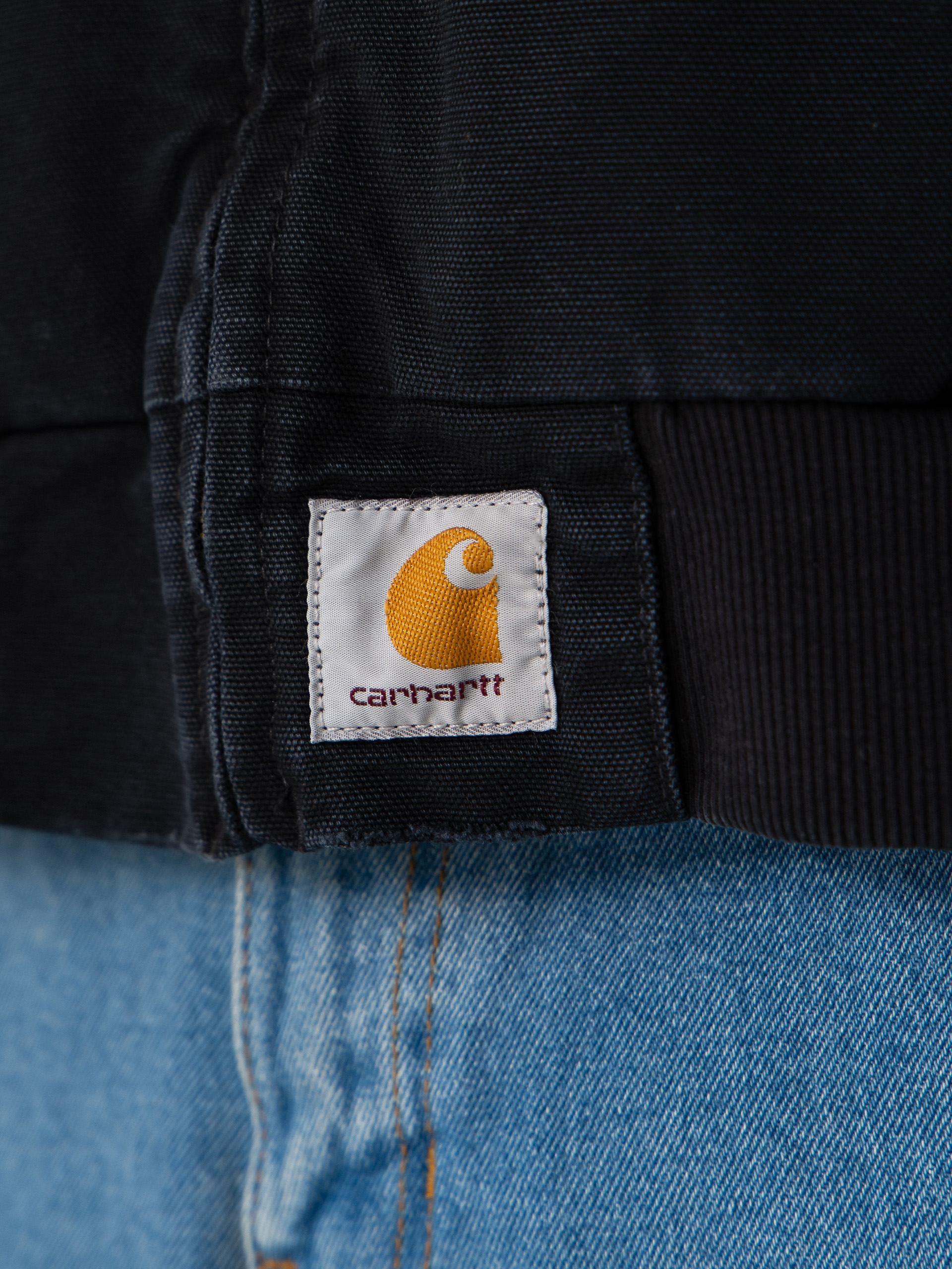 Bunda Carhartt WIP OG Santa Fe (black/black)
