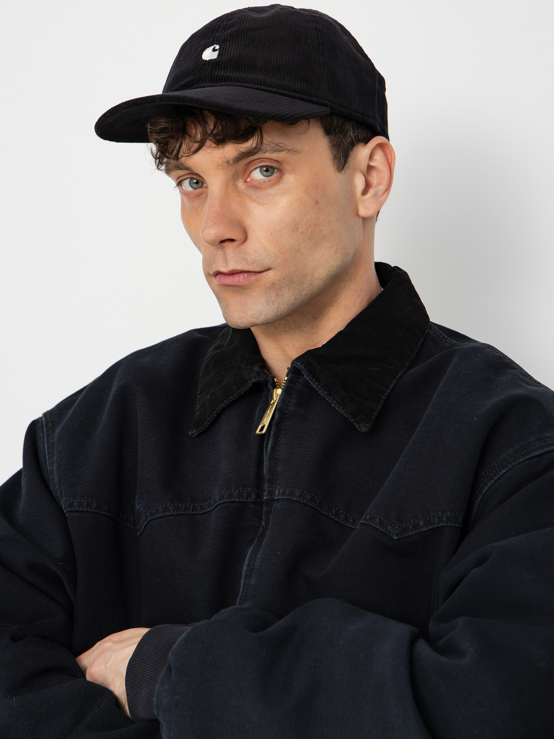 Bunda Carhartt WIP OG Santa Fe (black/black)