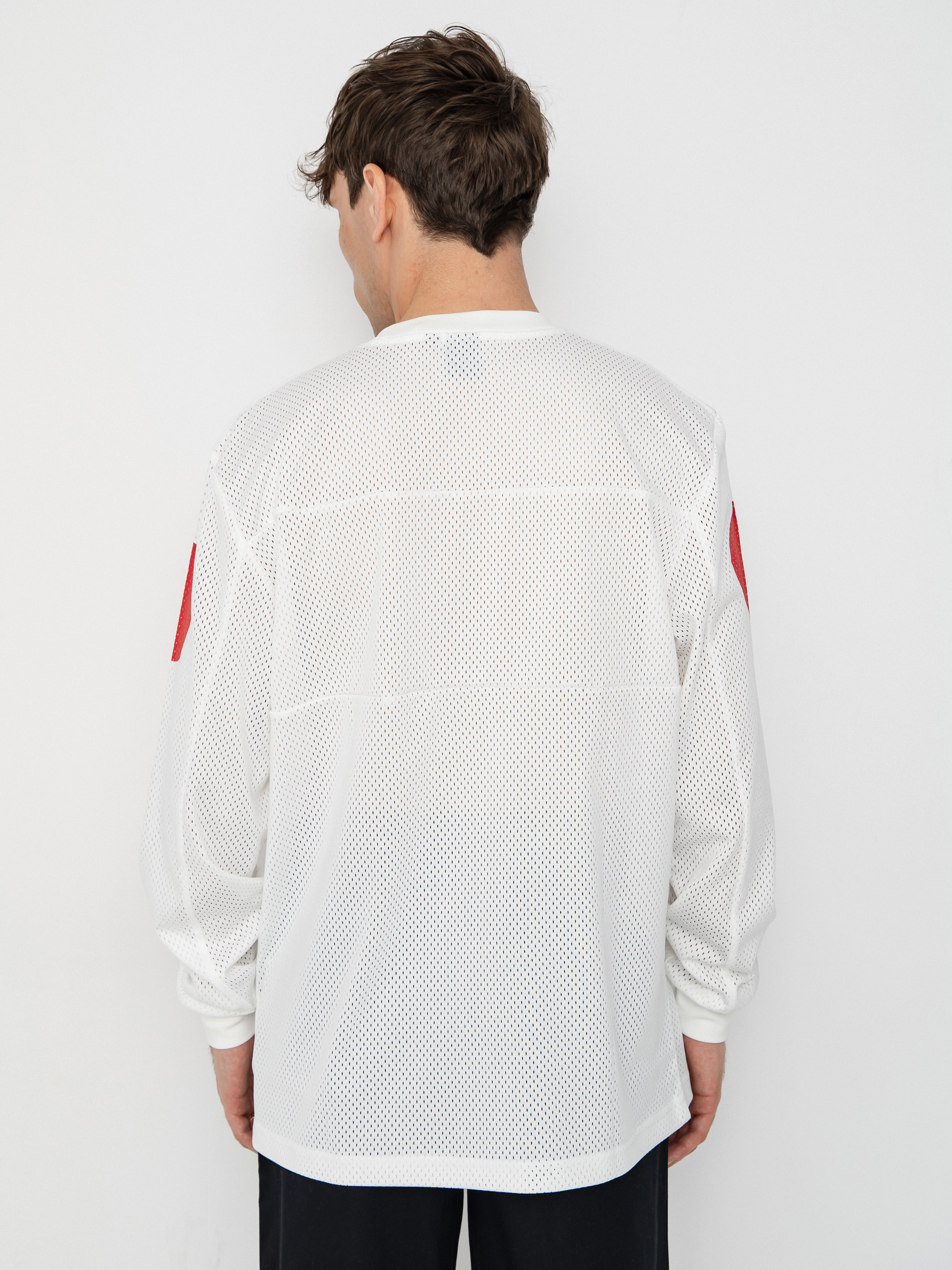 Tričko Deus Ex Machina Saber Moto Jersey (vintage white)