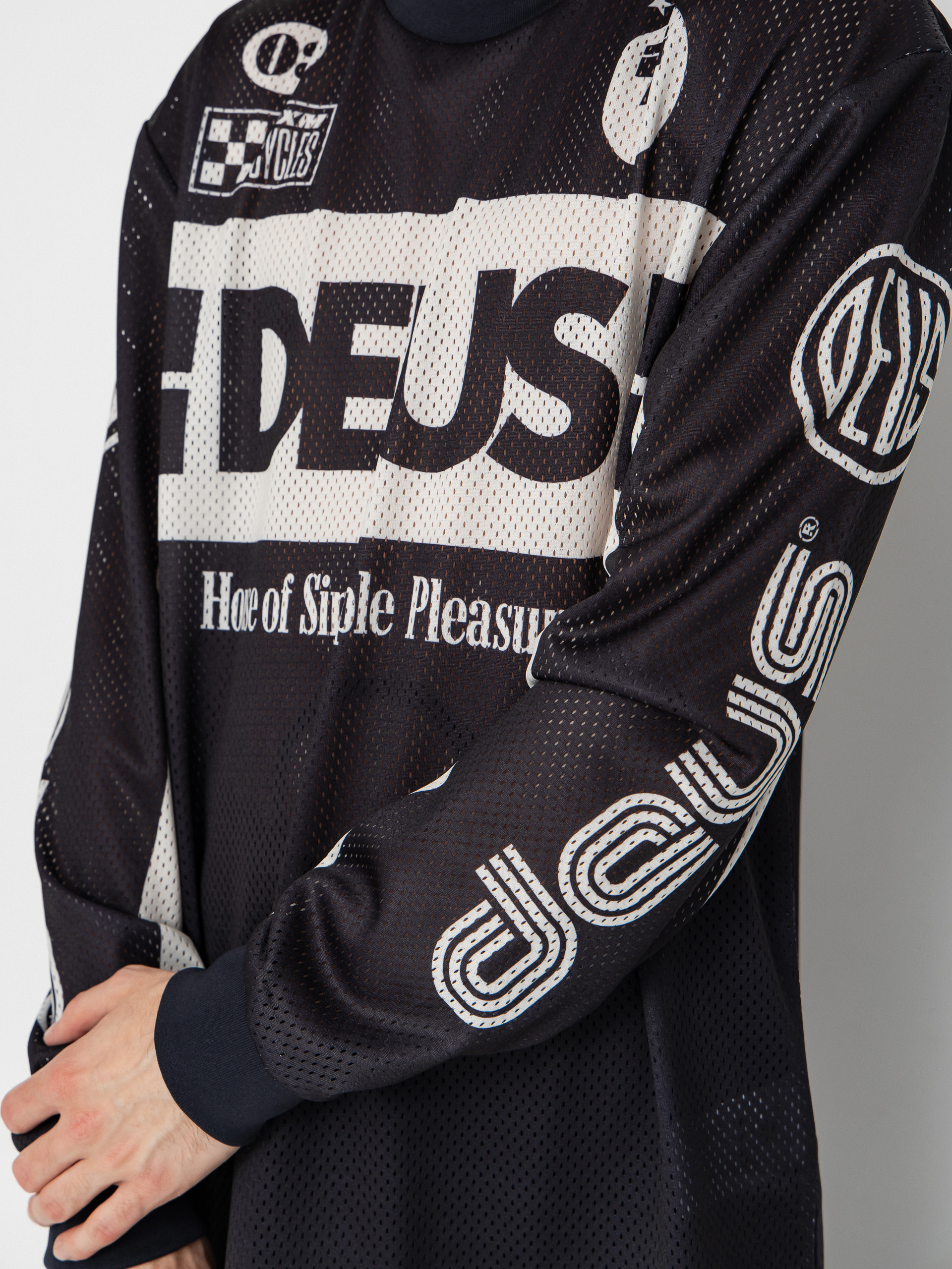 Tričko Deus Ex Machina Off Road Mx Jersey 2.0 (black)