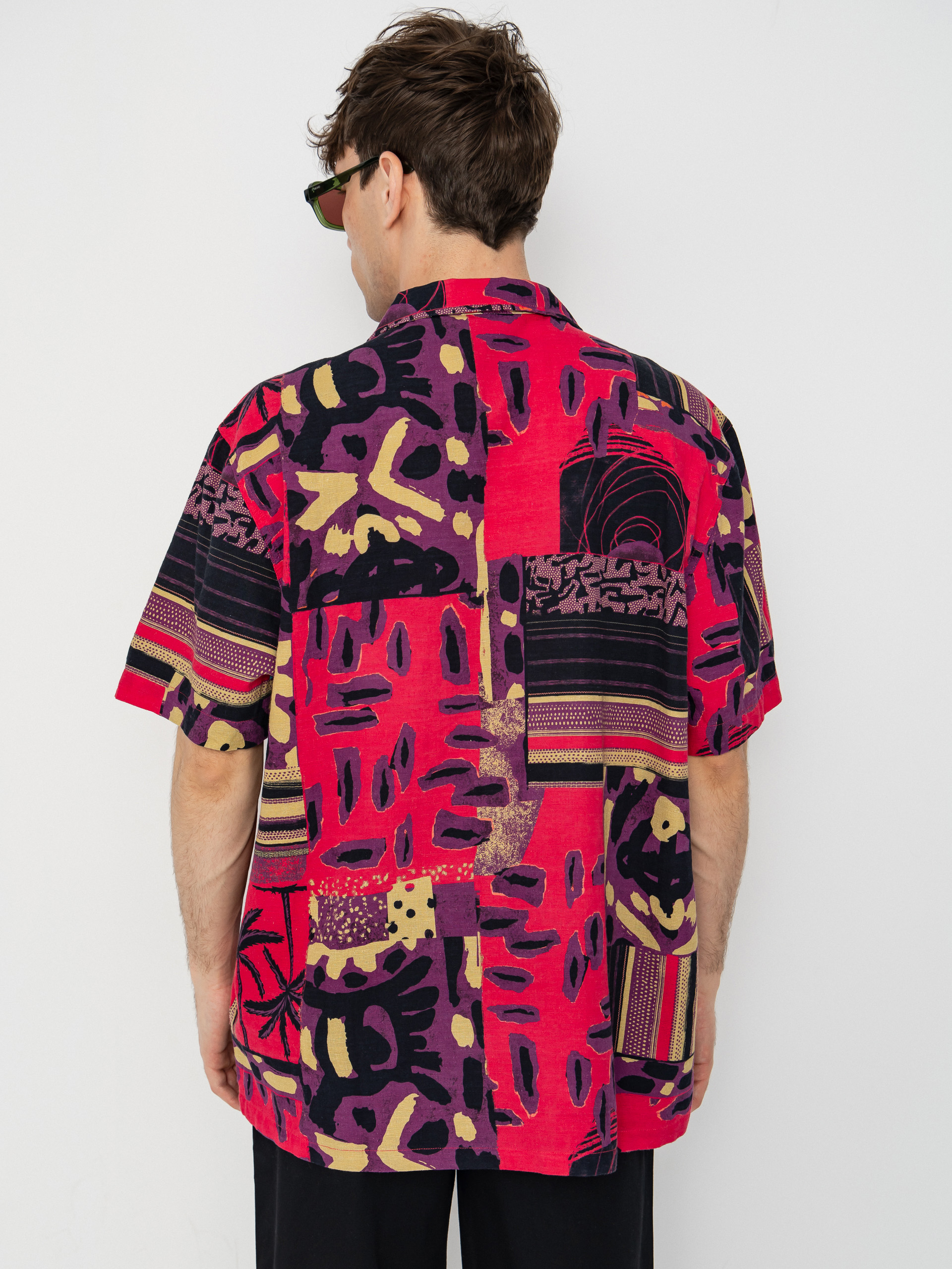 Košile Deus Ex Machina Freamon (melon red)