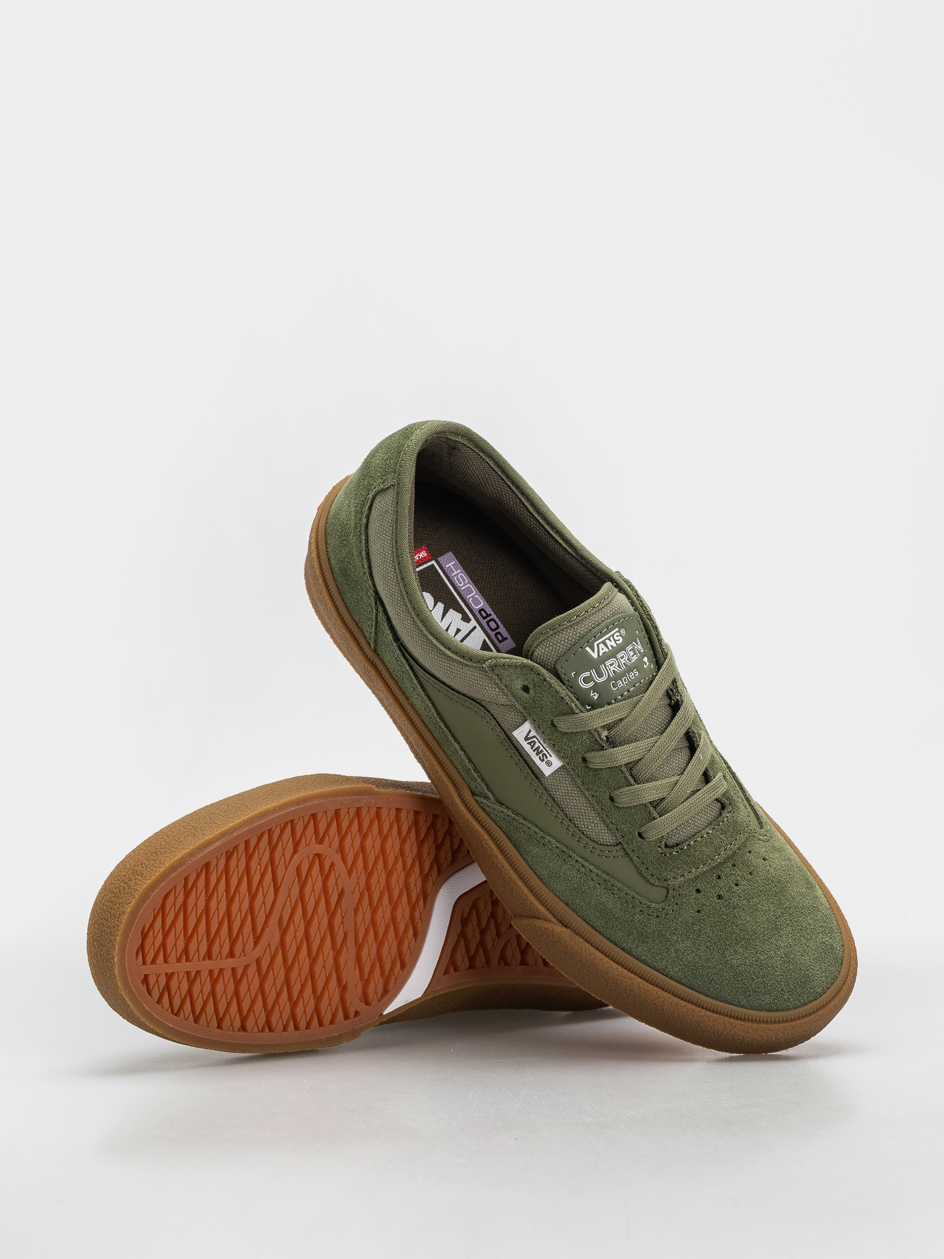 Boty Vans Skate Curren Caples (green/gum)