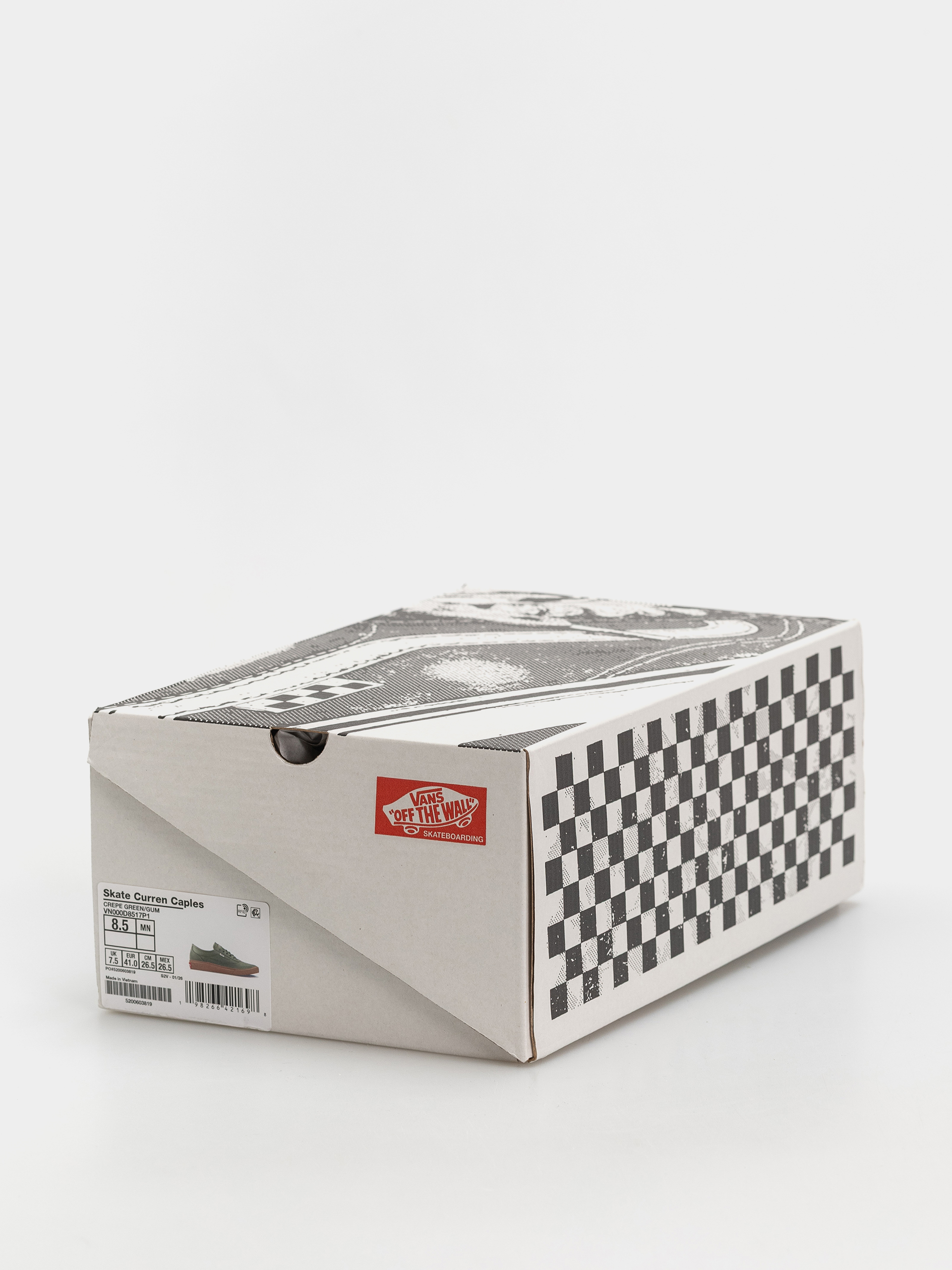 Boty Vans Skate Curren Caples (green/gum)