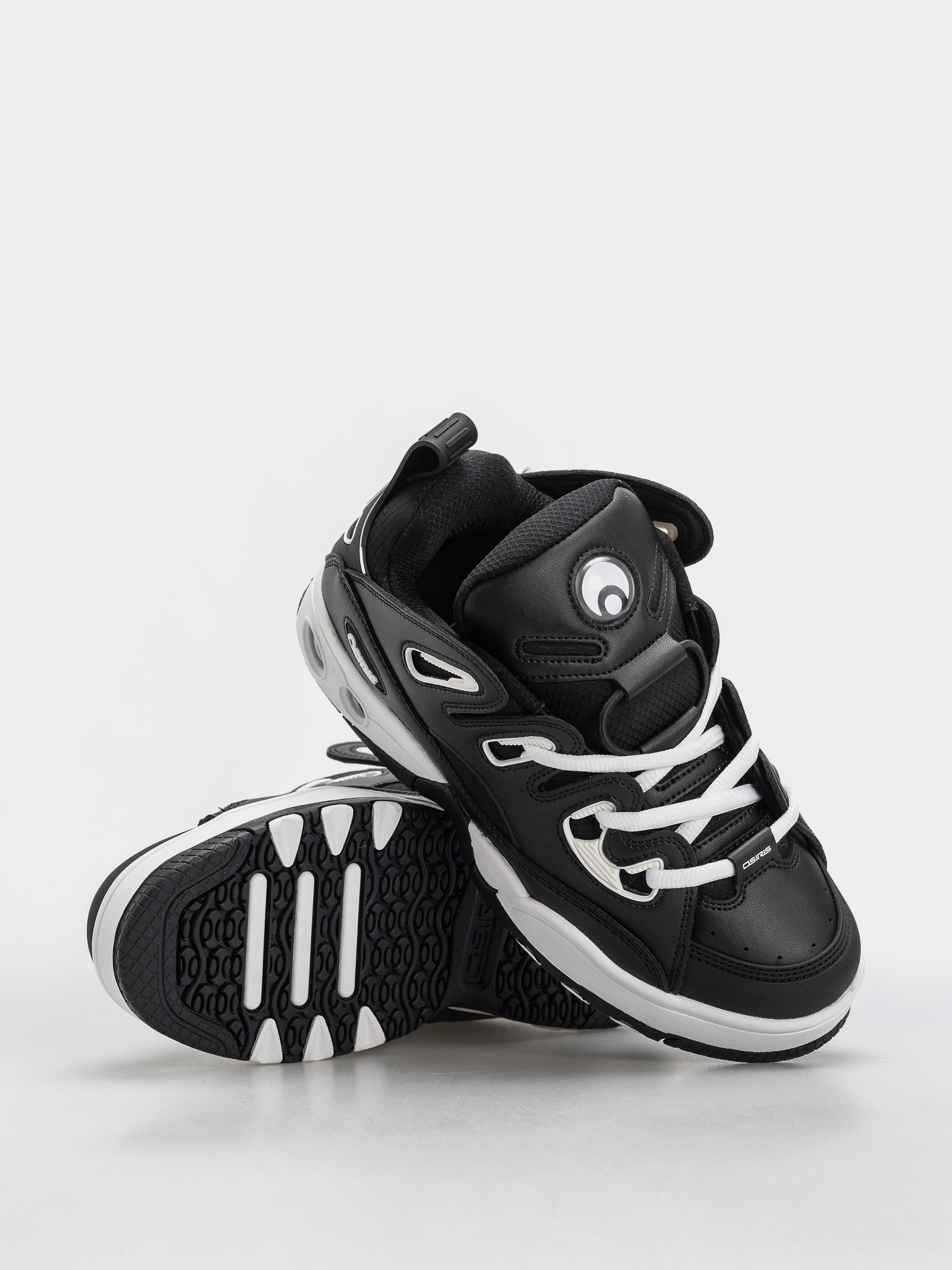 Boty Osiris D3 E (black/white/black)