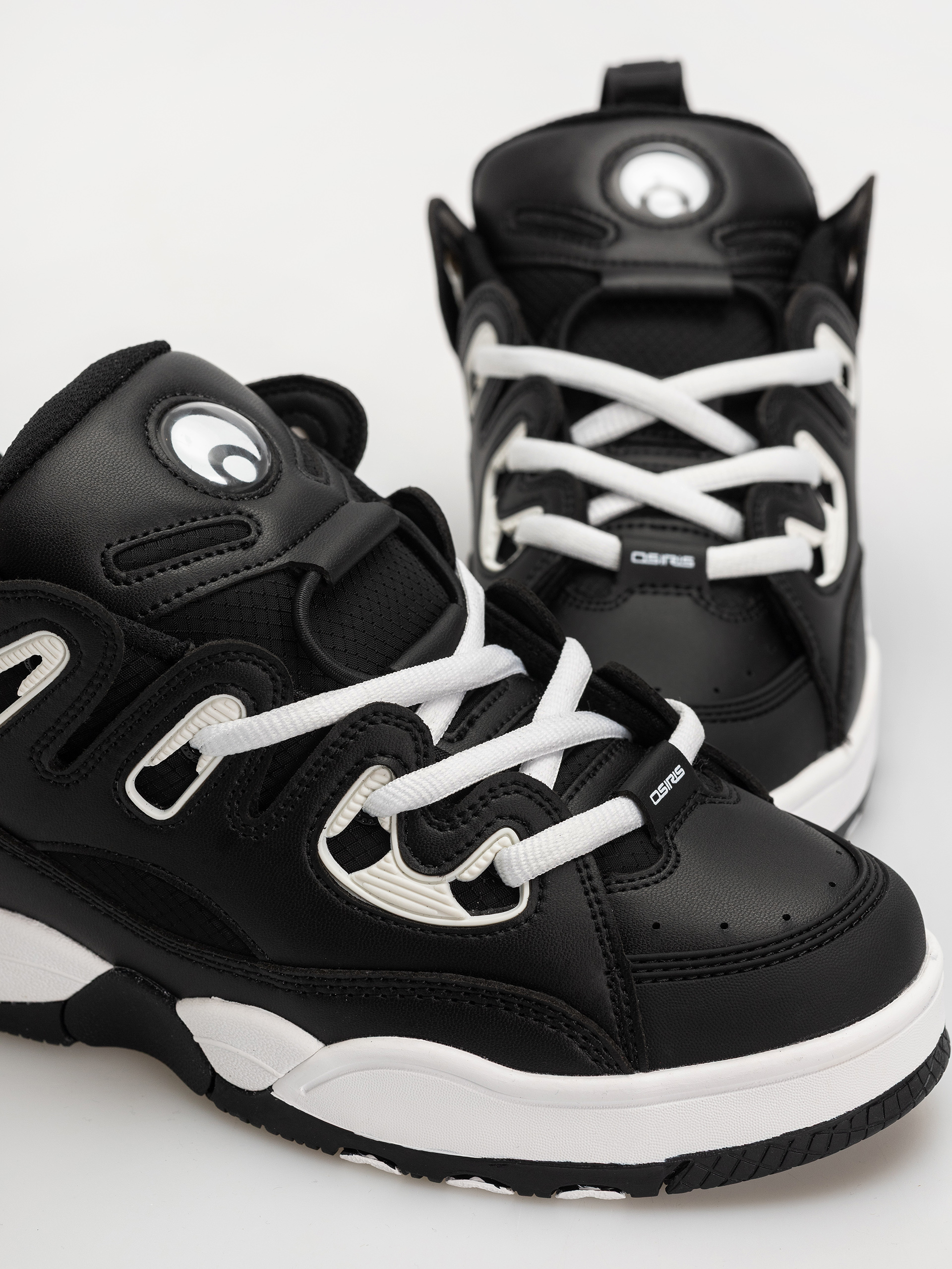 Boty Osiris D3 E (black/white/black)