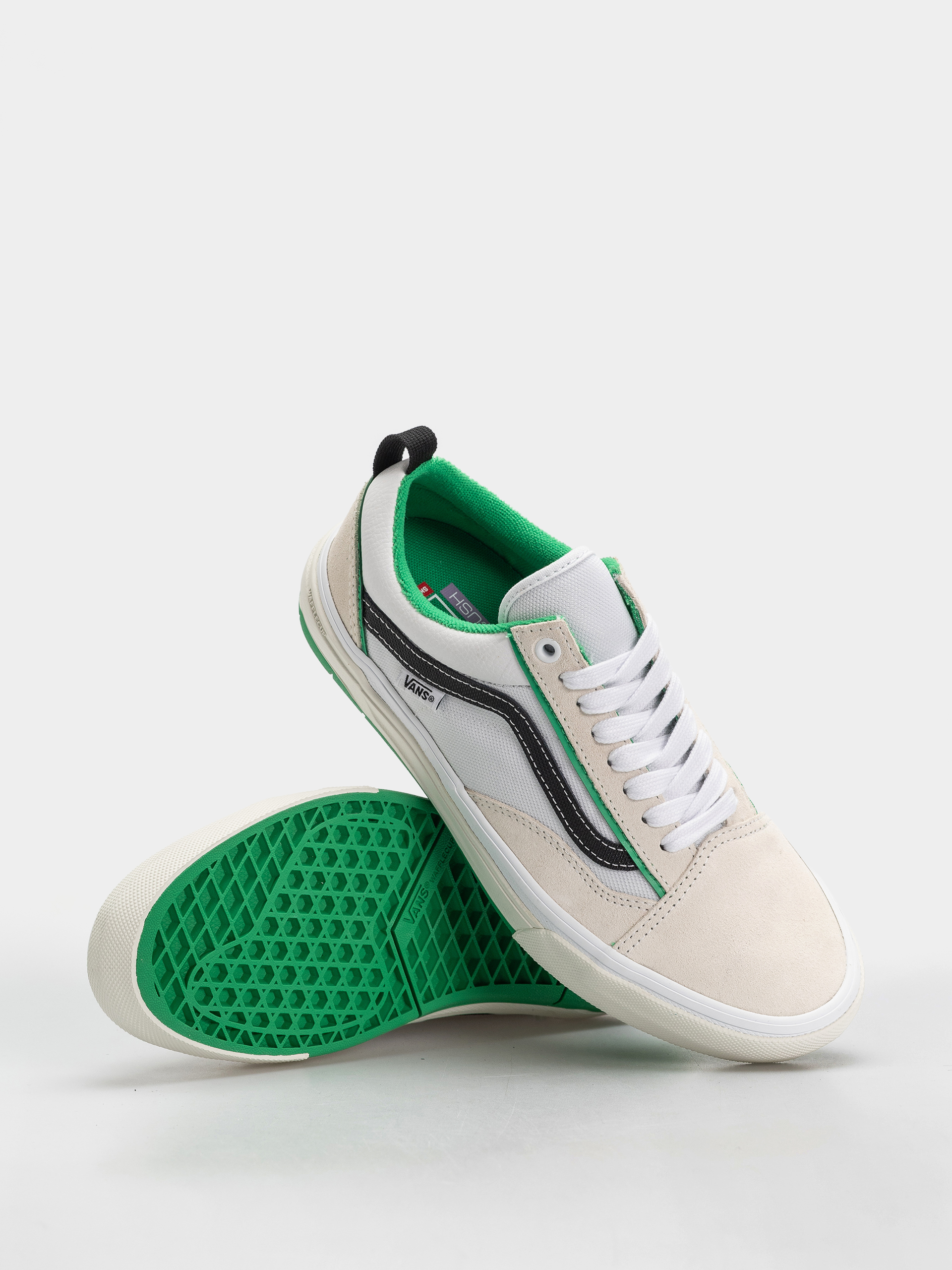 Boty Vans Skate Old Skool Wafflecup (white/green)