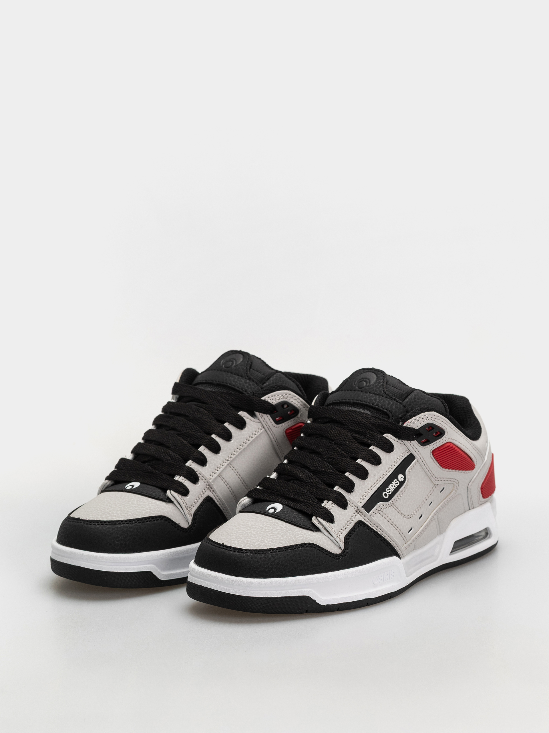 Boty Osiris Peril (grey/black/red)