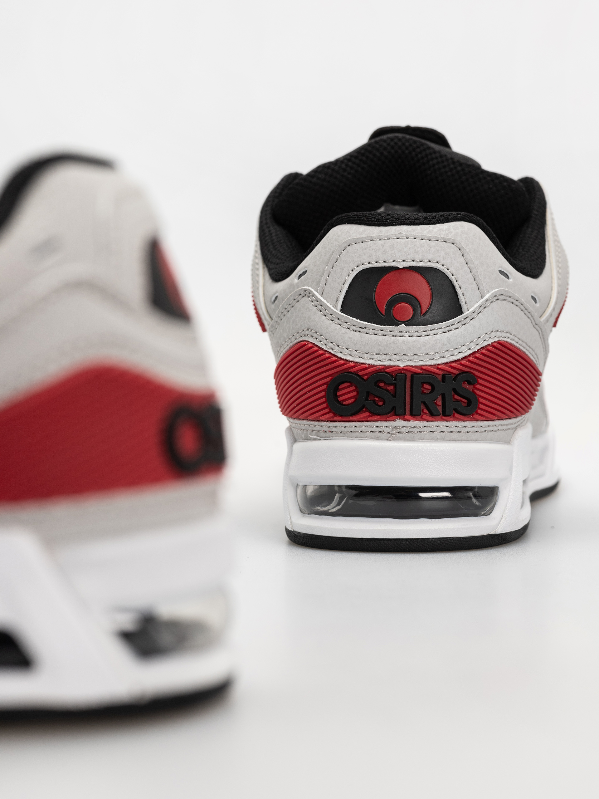 Boty Osiris Peril (grey/black/red)