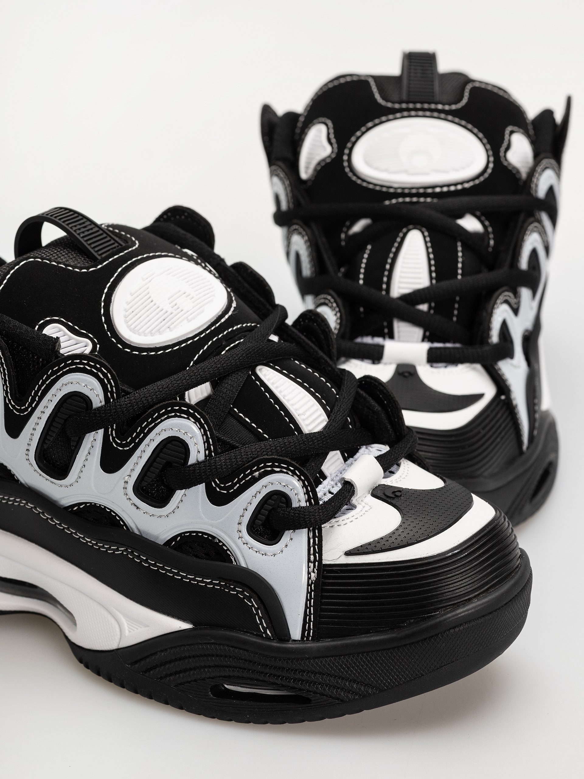 Boty Osiris D3 2001 (black/white/red)