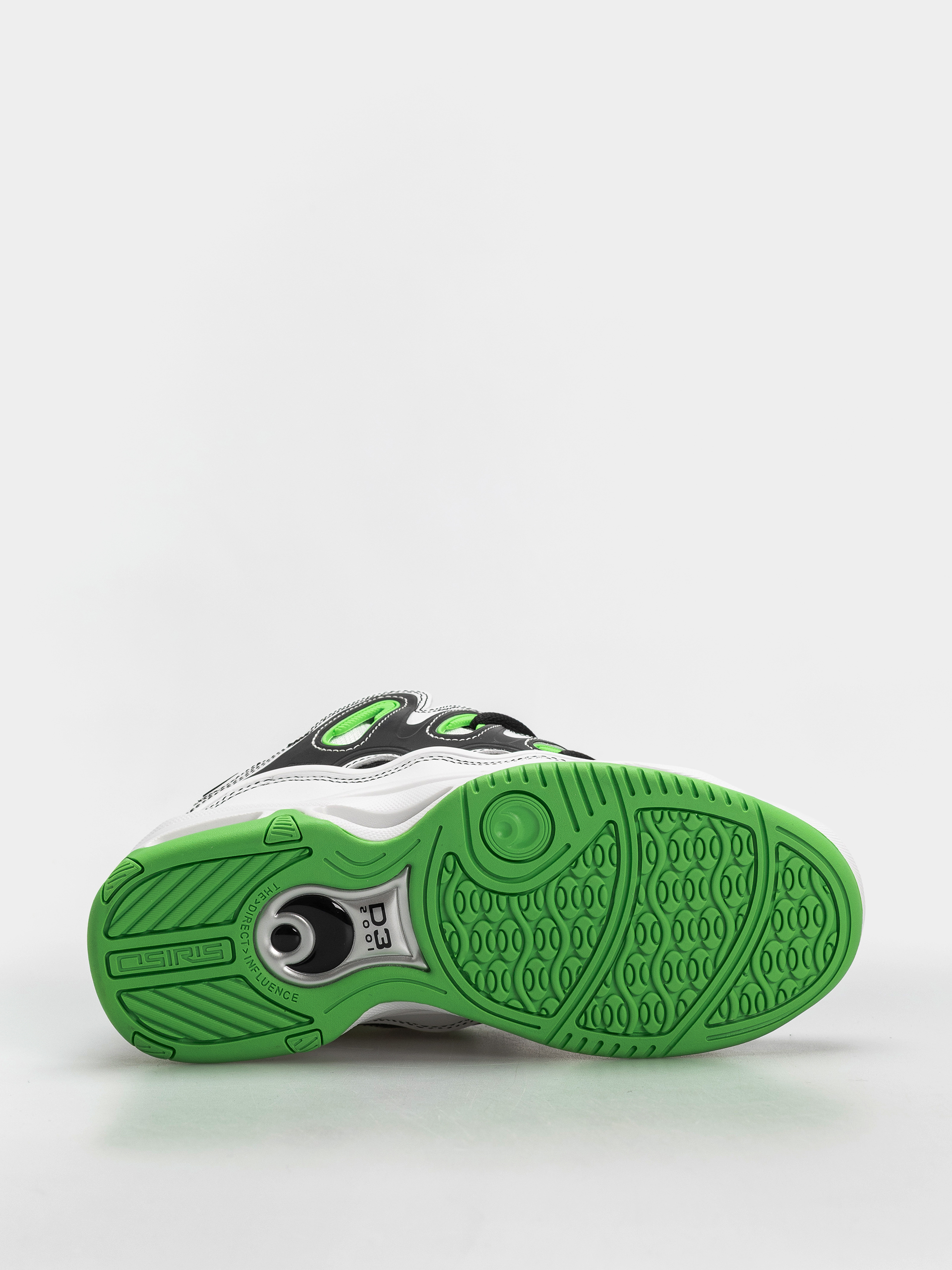 Boty Osiris D3 2001 (white/black/green)