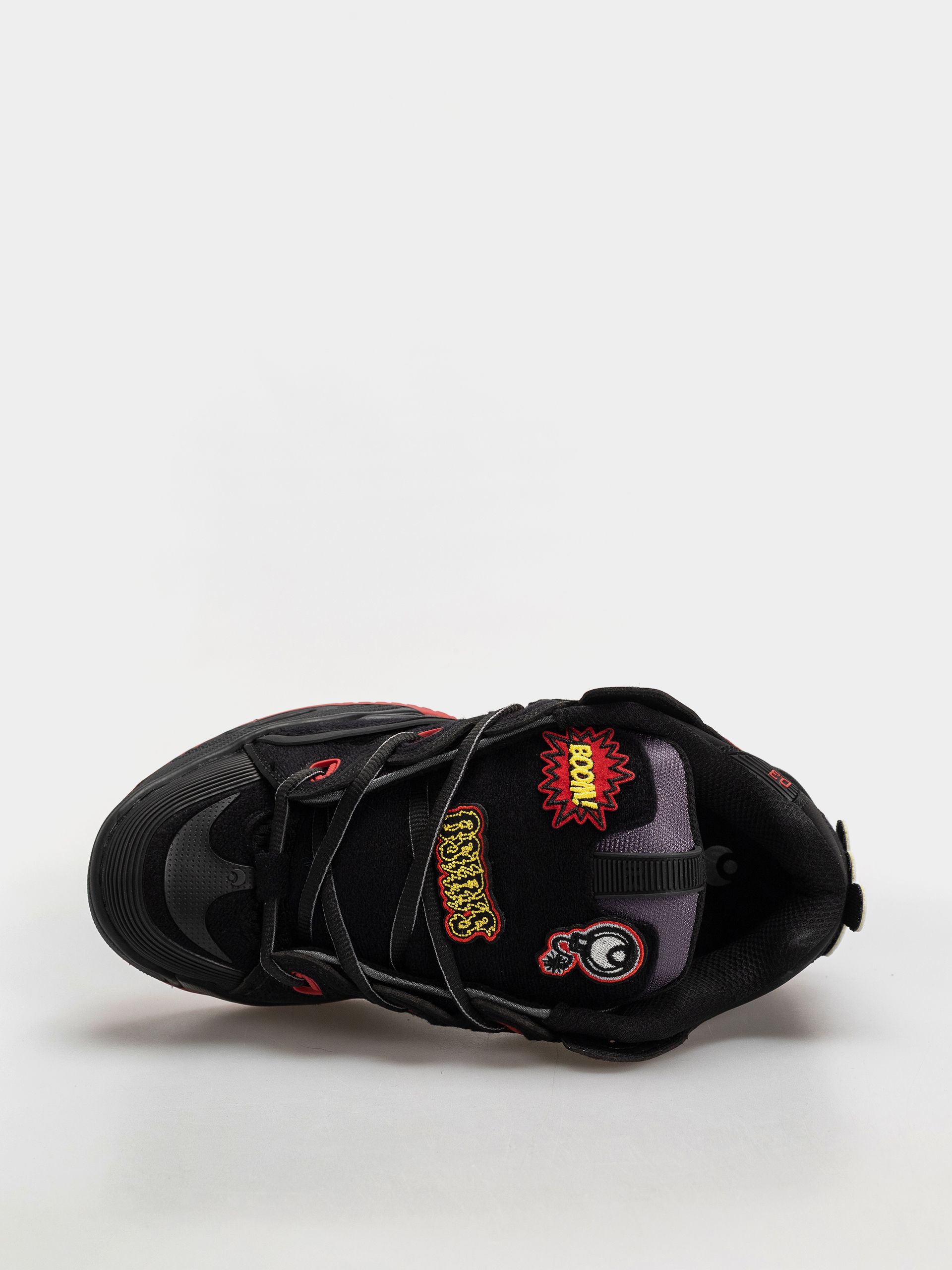 Boty Osiris D3 2001 (black/red/velcro)