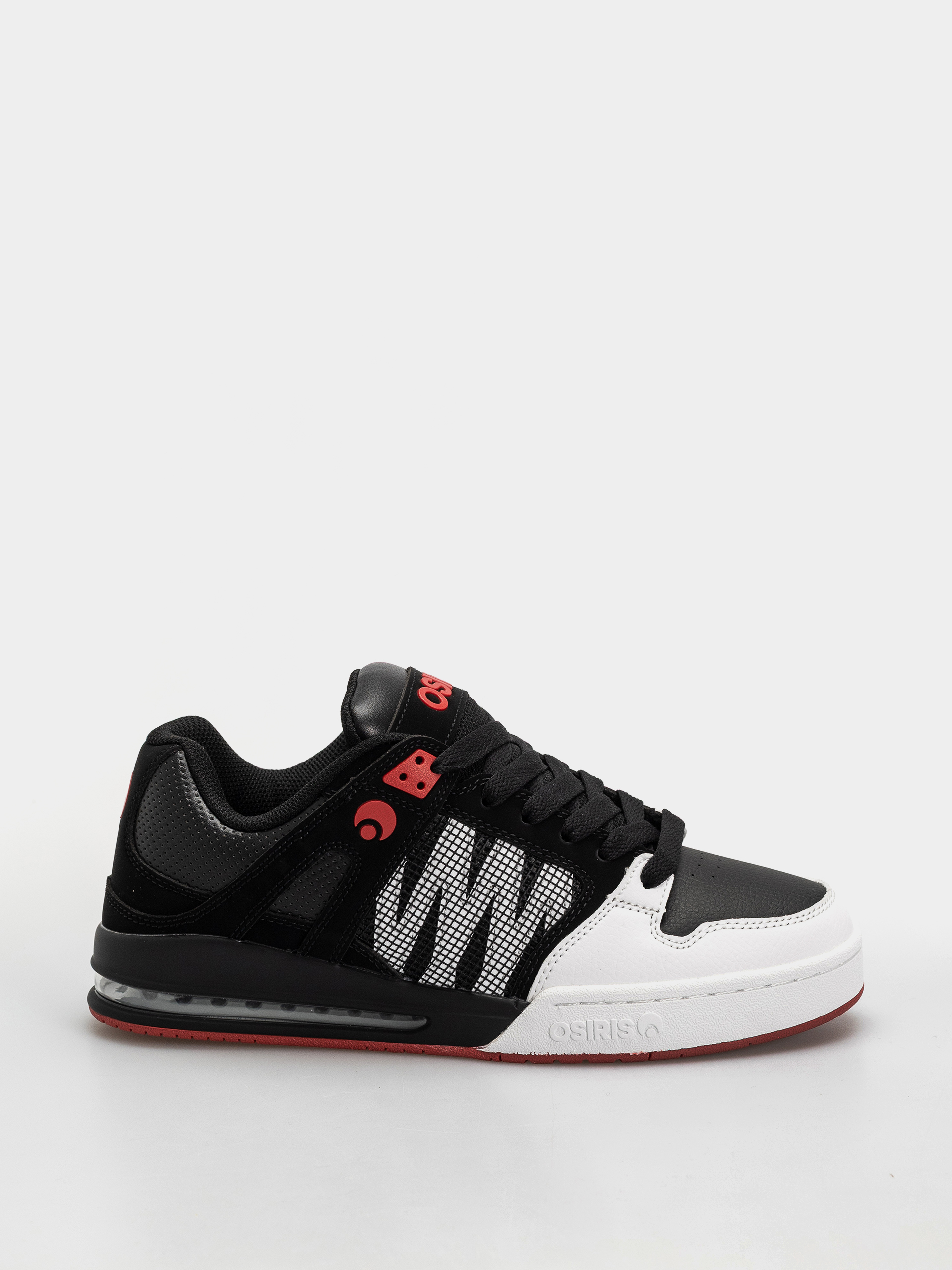 Boty Osiris Pixel (white/black/red)
