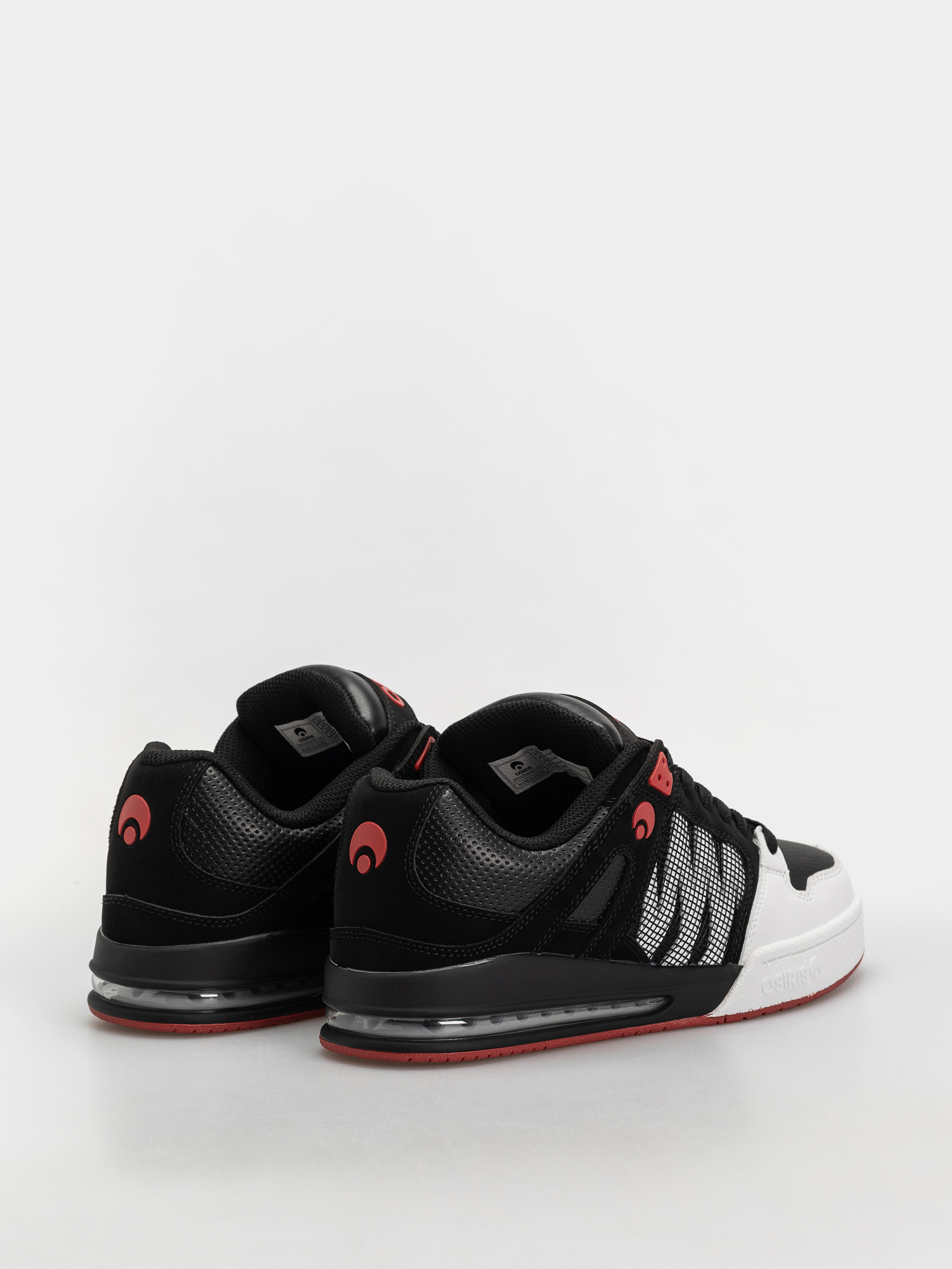 Boty Osiris Pixel (white/black/red)