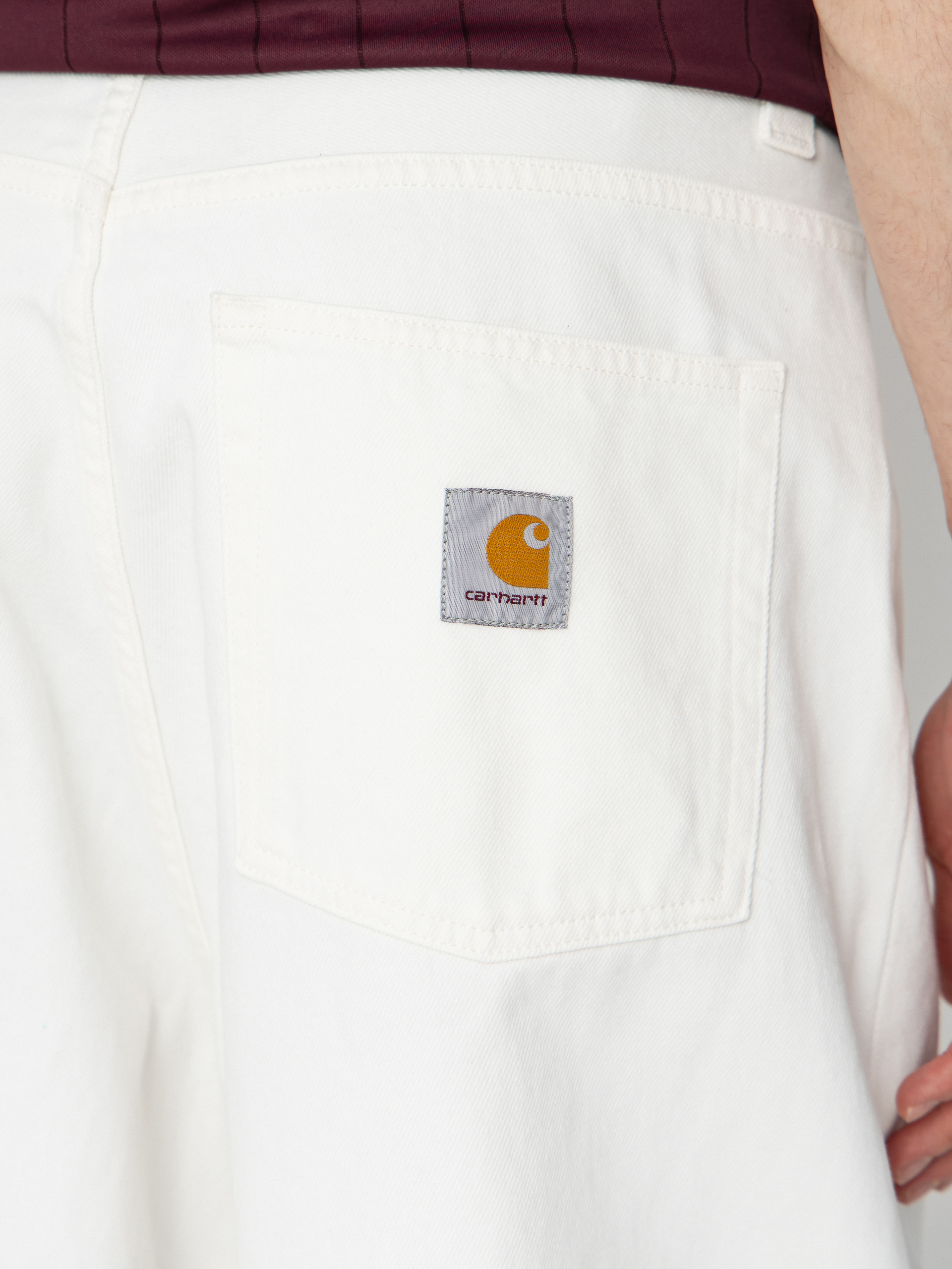 Kalhoty Carhartt WIP Brandon (white)