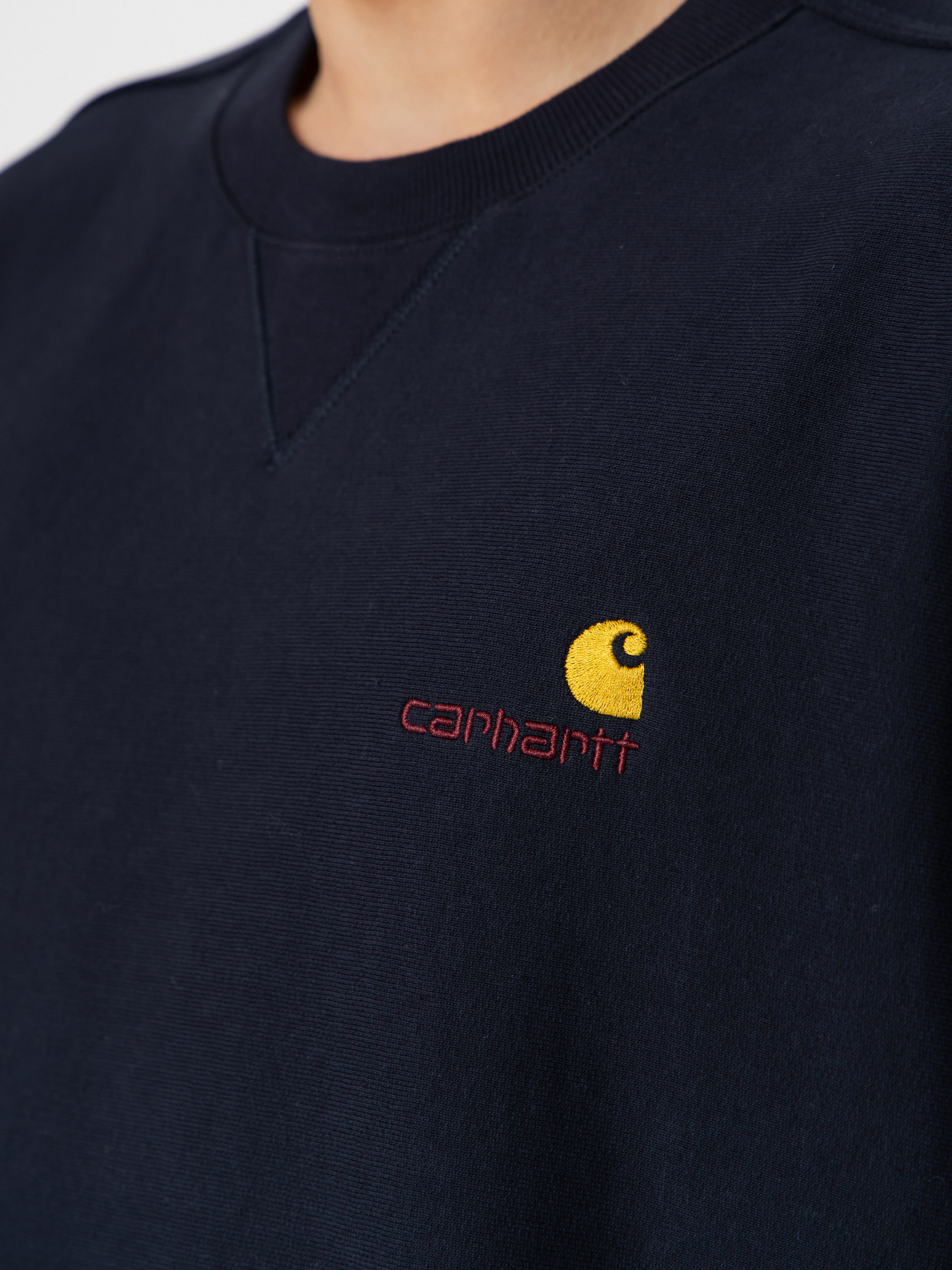 Mikina Carhartt WIP American Script (deep night)