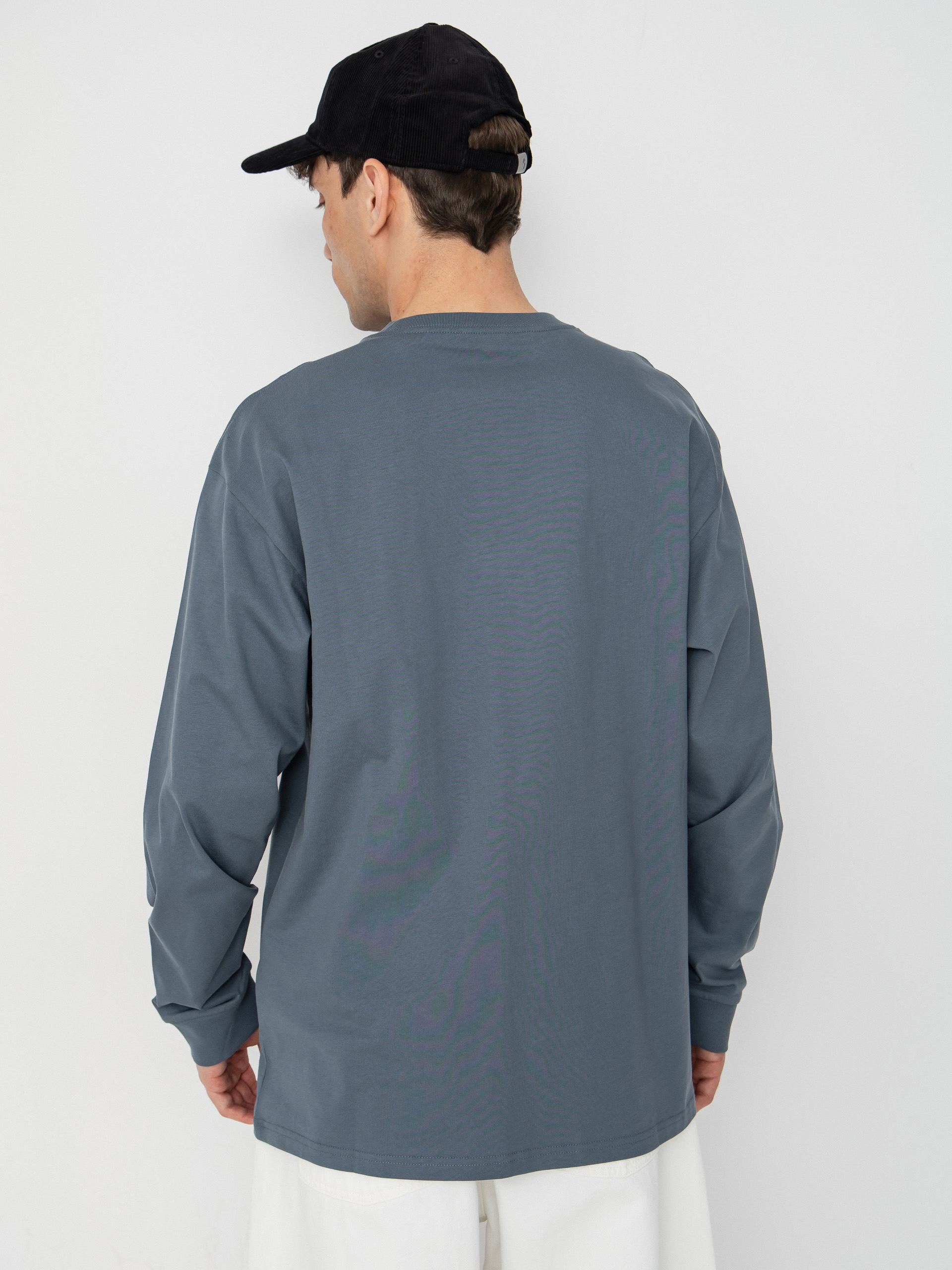 Triko Carhartt WIP Chase (cozy blue/gold)