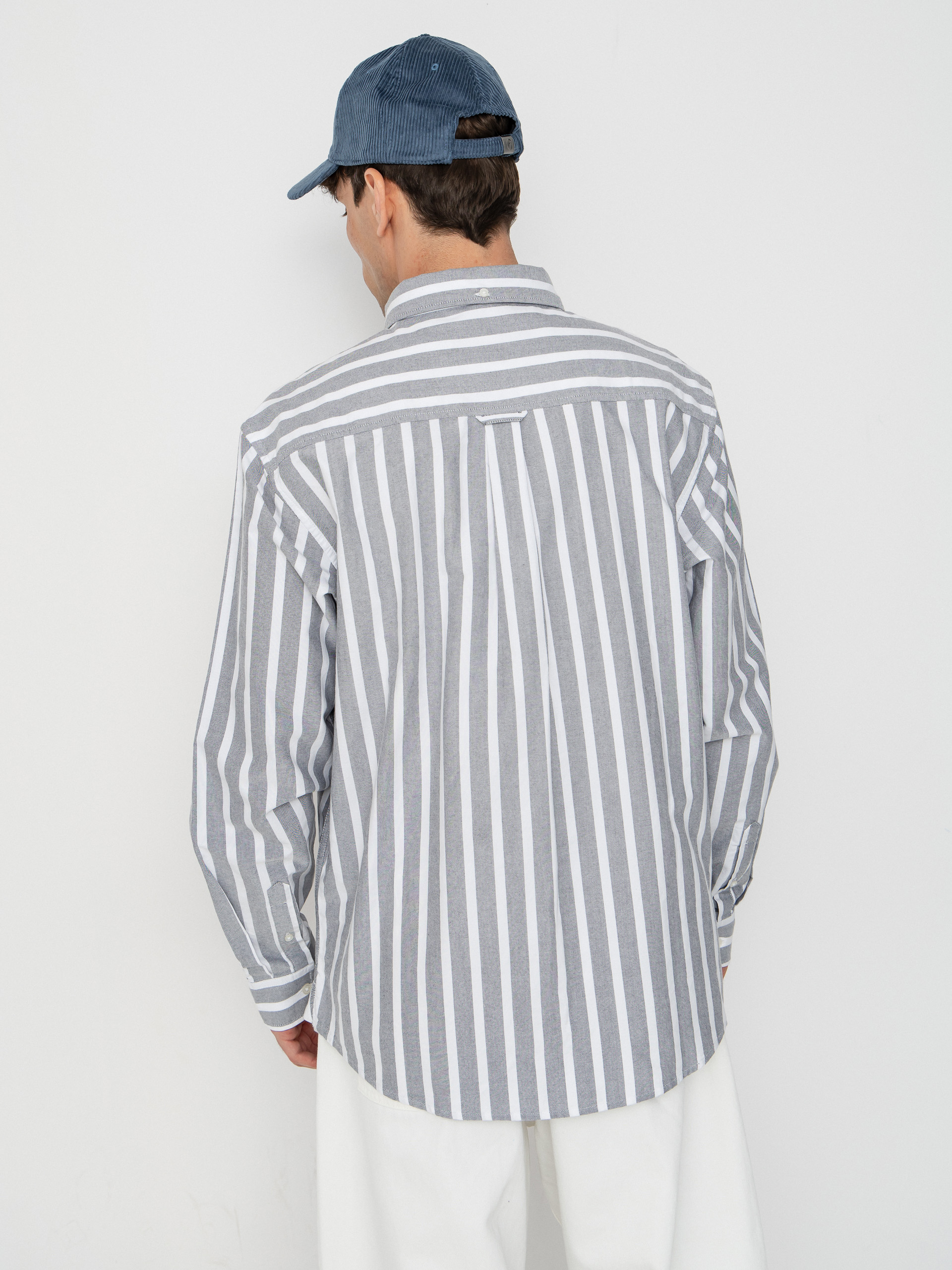 Košile Carhartt WIP Deven (deven stripe/black/white)