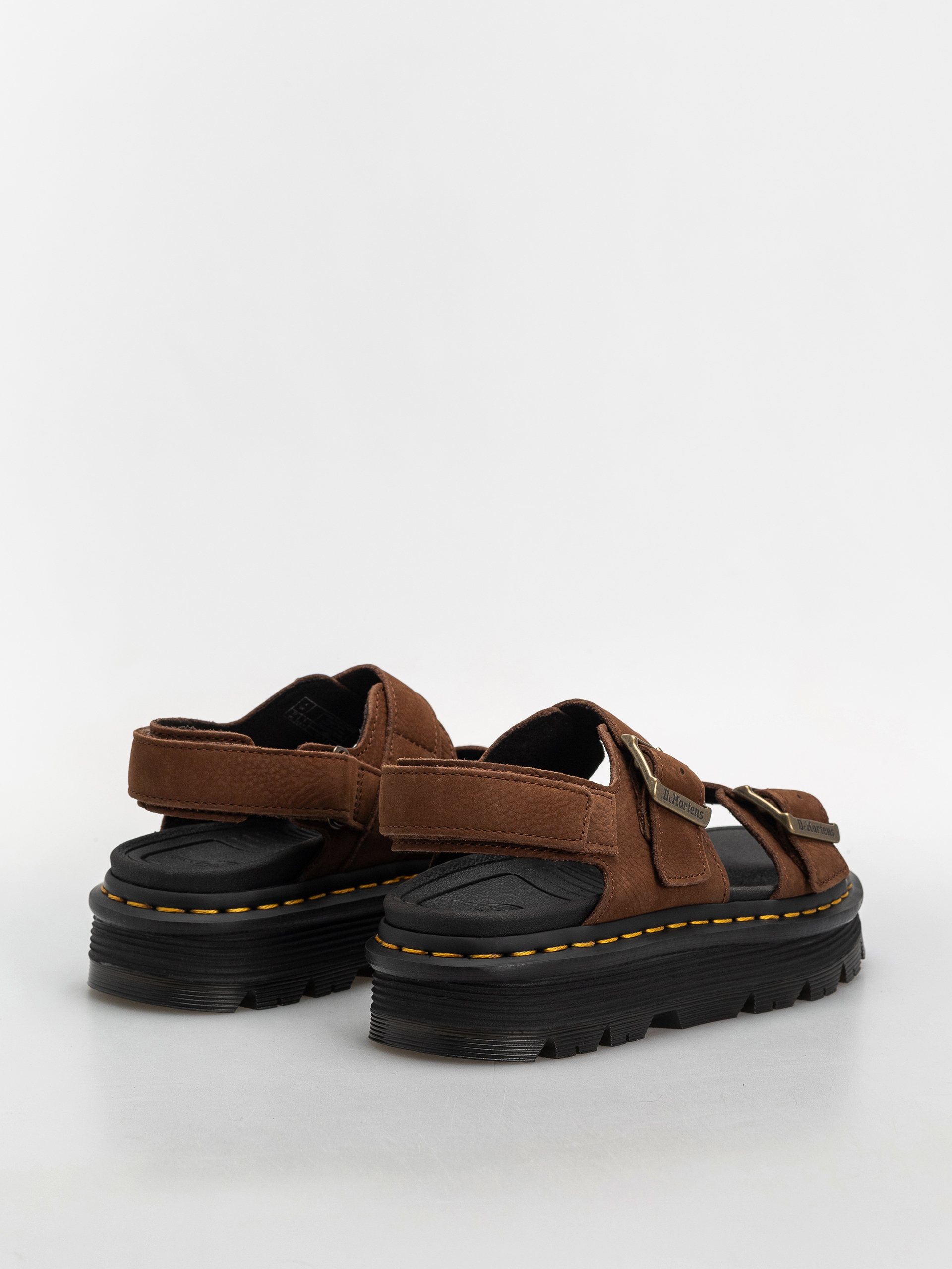 Sandaly Dr. Martens ZebZag Wmn (sepia brown tumbled nubuck)