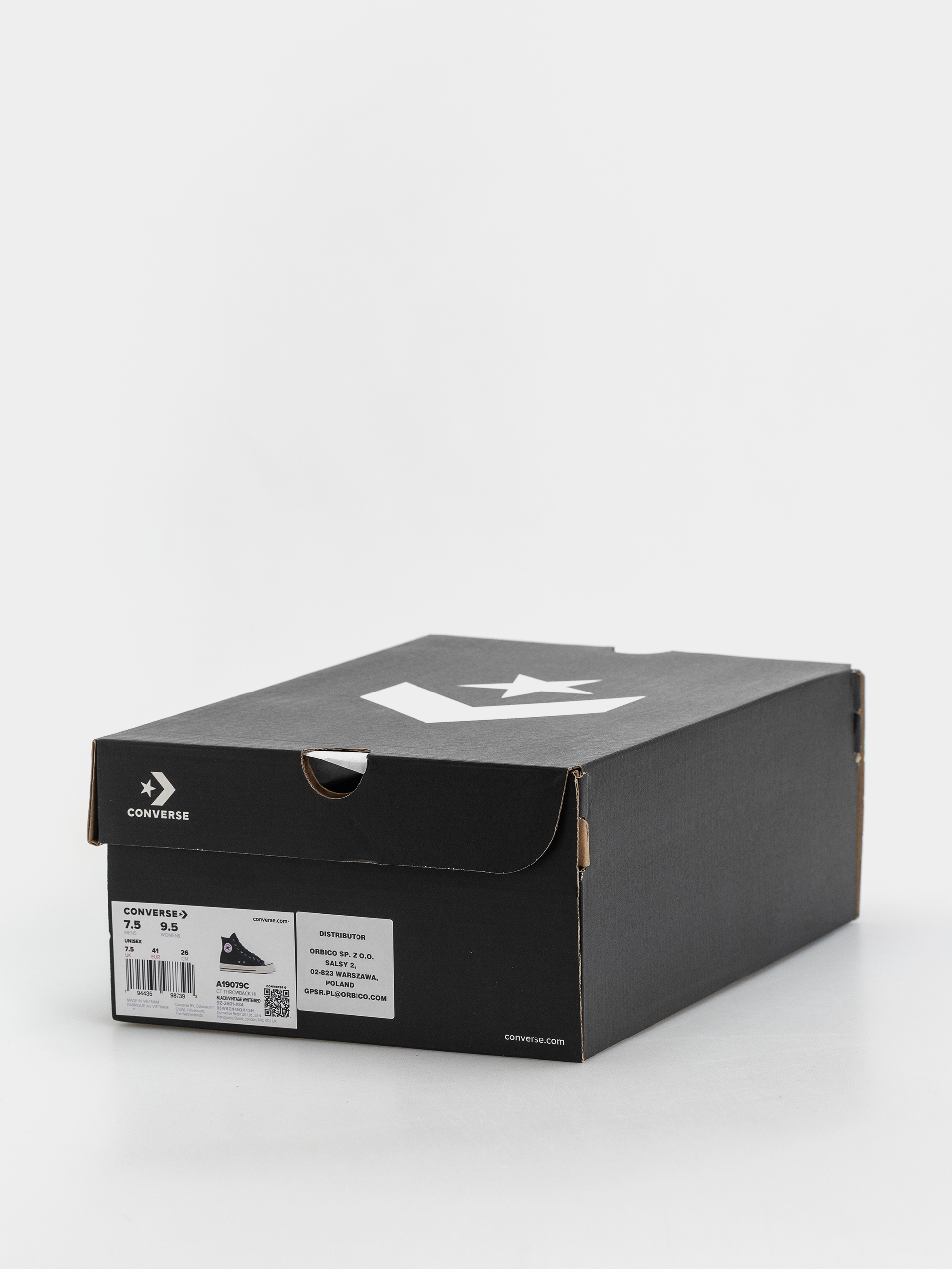 Tenisky Converse Chuck Taylor Throwback Hi (black/vintage white)