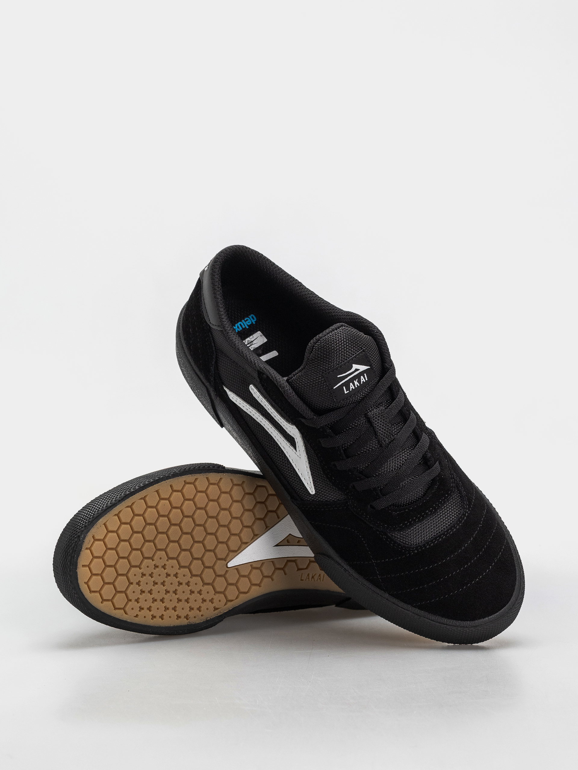 Boty Lakai Cambridge (black suede)