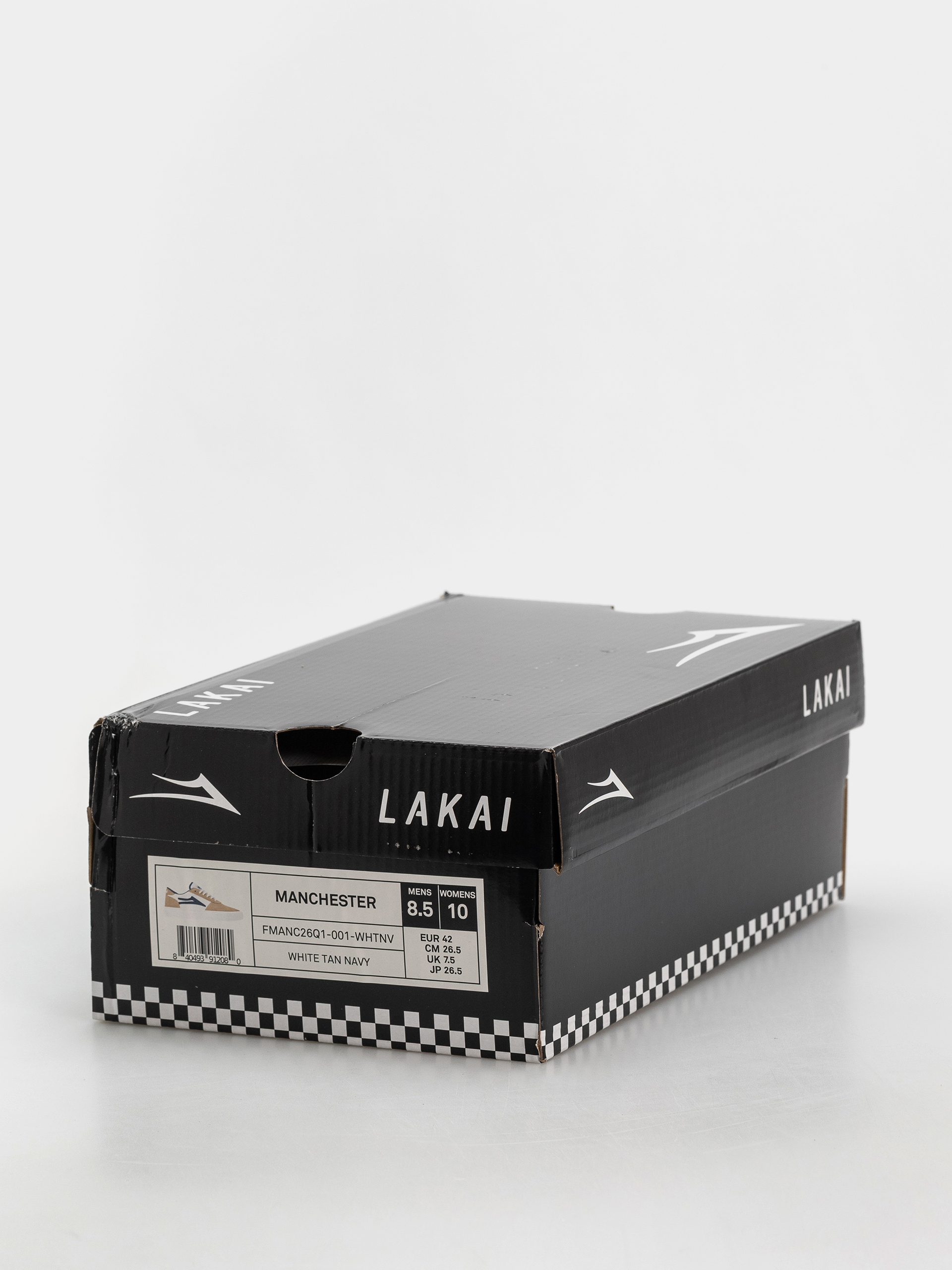 Boty Lakai Manchester (white/tan/navy)