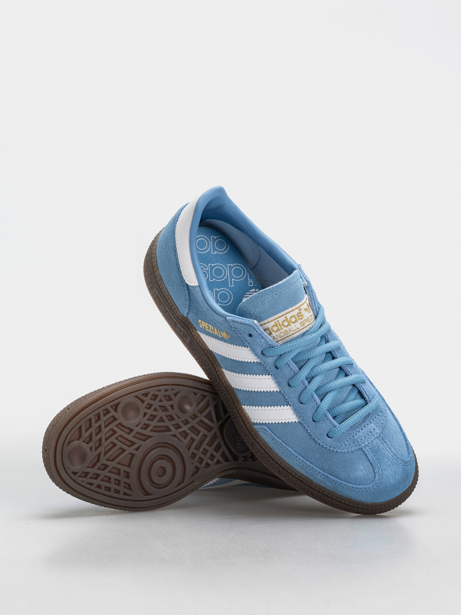 Boty adidas Handball Spezial (light blue/cloud white/gum5)