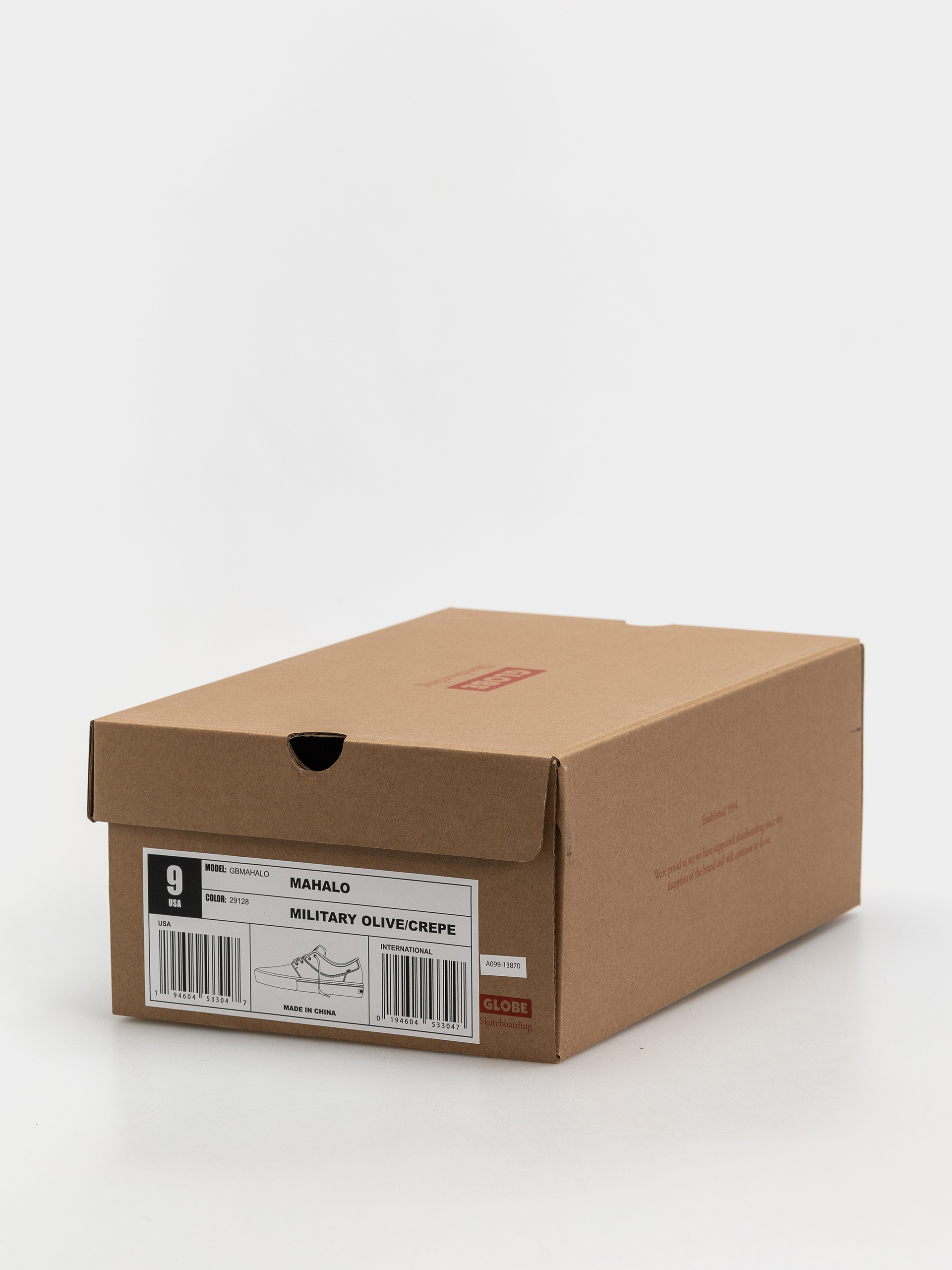 Boty Globe Mahalo (military olive/crepe)