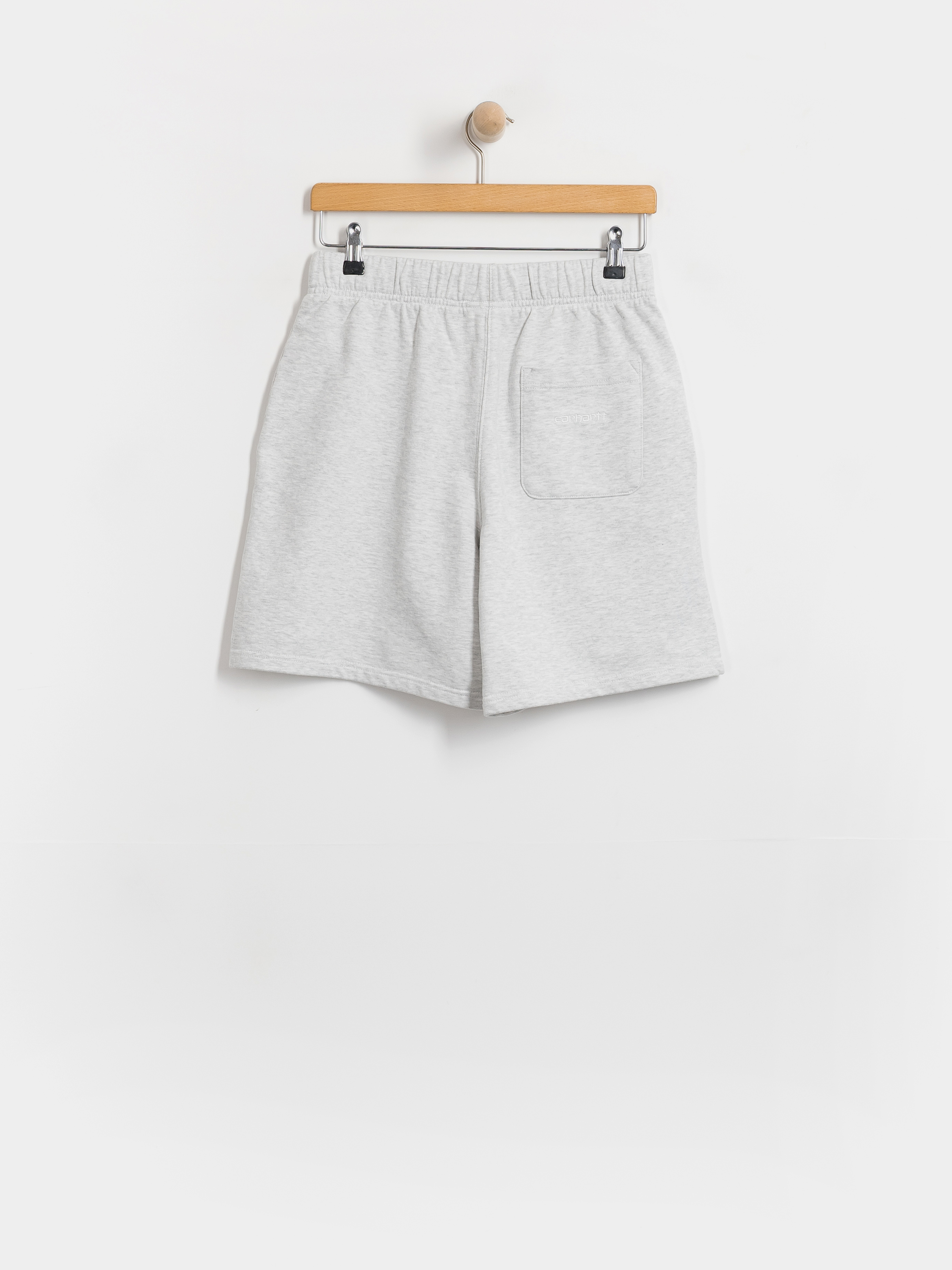 Kraťasy Carhartt WIP Brenta Wmn (ash heather/white)