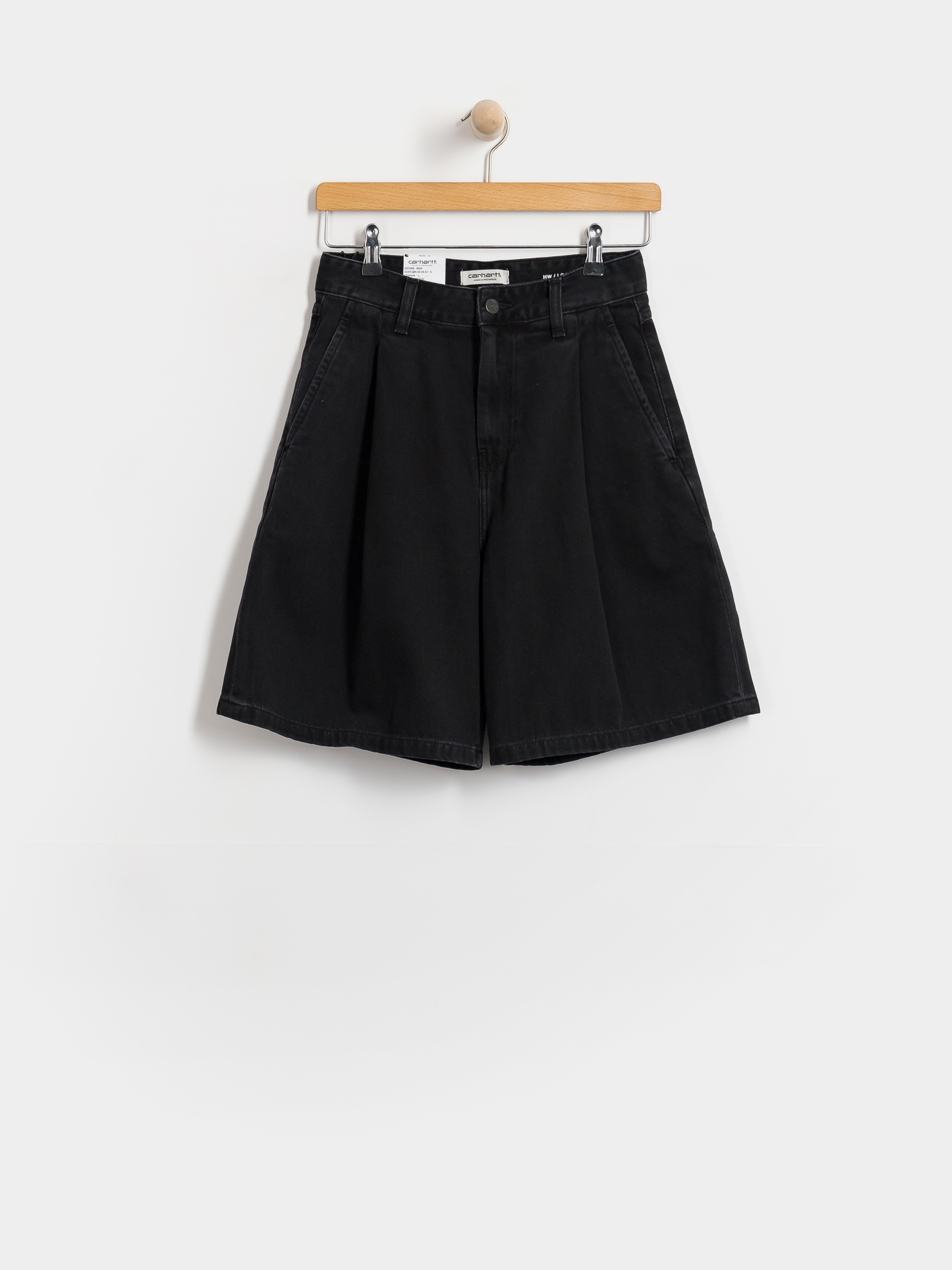 Kraťasy Carhartt WIP Alta Wmn (black stone washed)