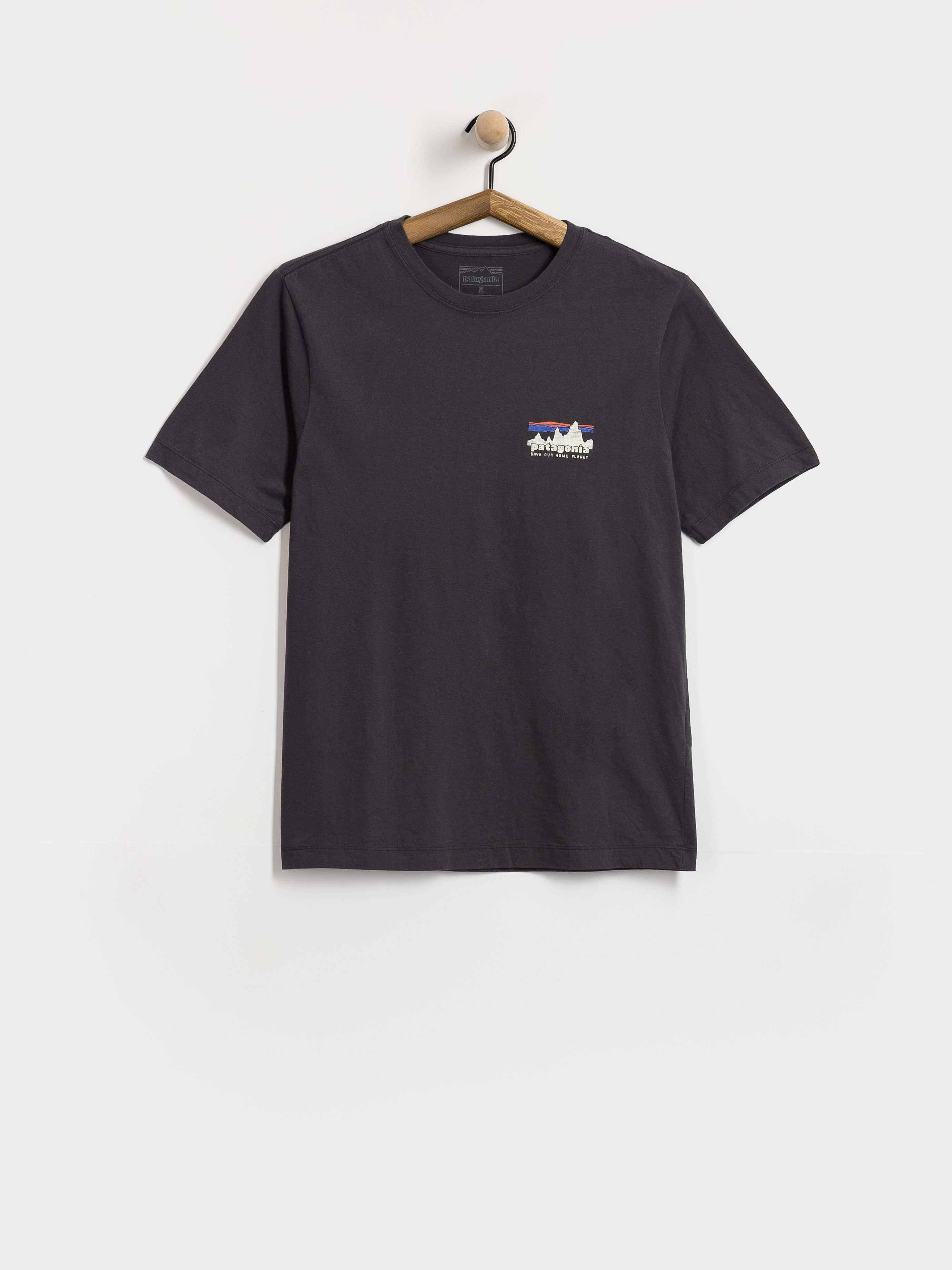 Tričko Patagonia 73 Skyline (ink black)