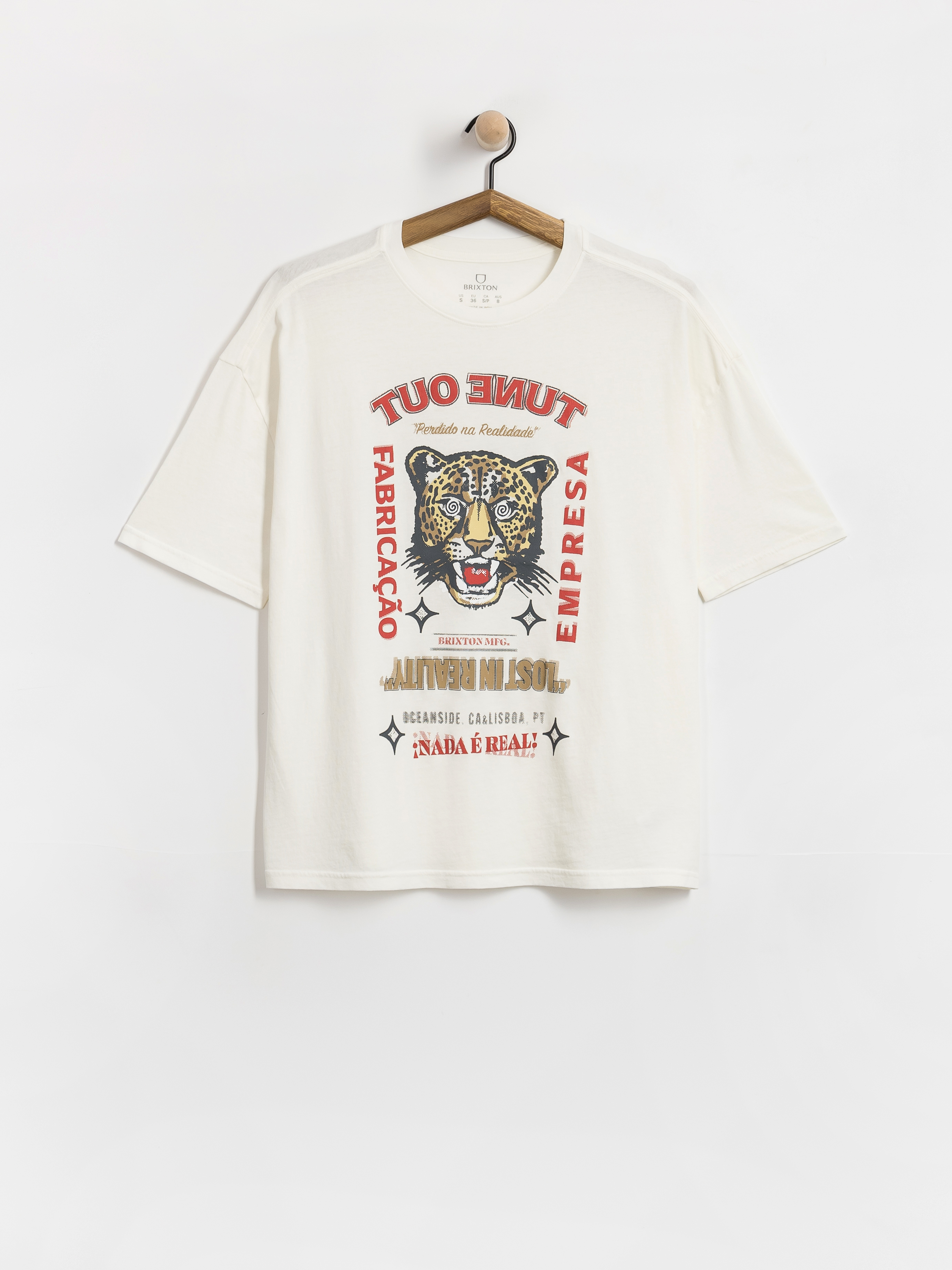 Tričko Brixton The Getaway Oversized Bf Wmn