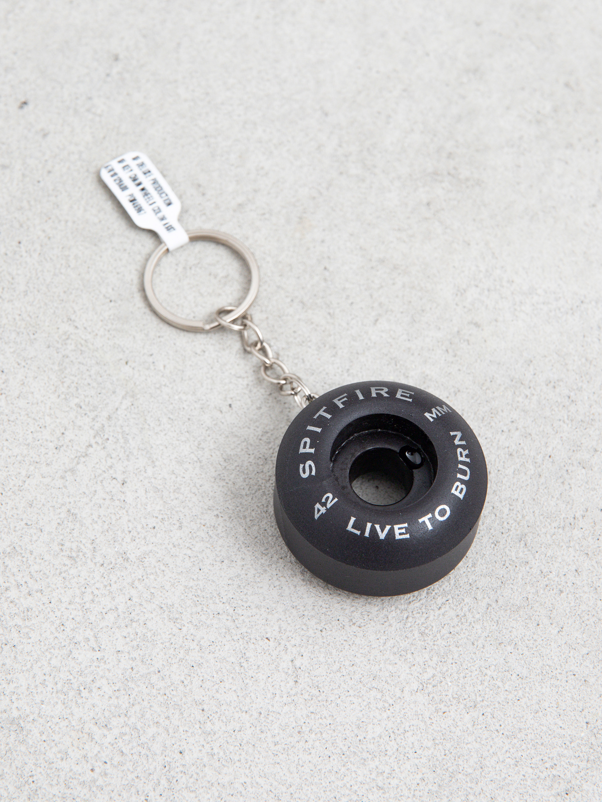 Klíčenka Spitfire Wheel Keychain (black)