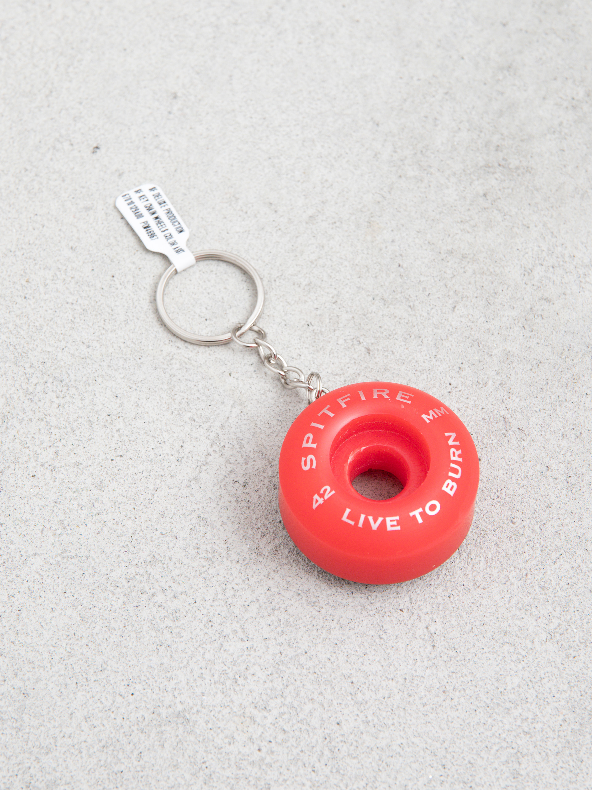 Klíčenka Spitfire Wheel Keychain (red)