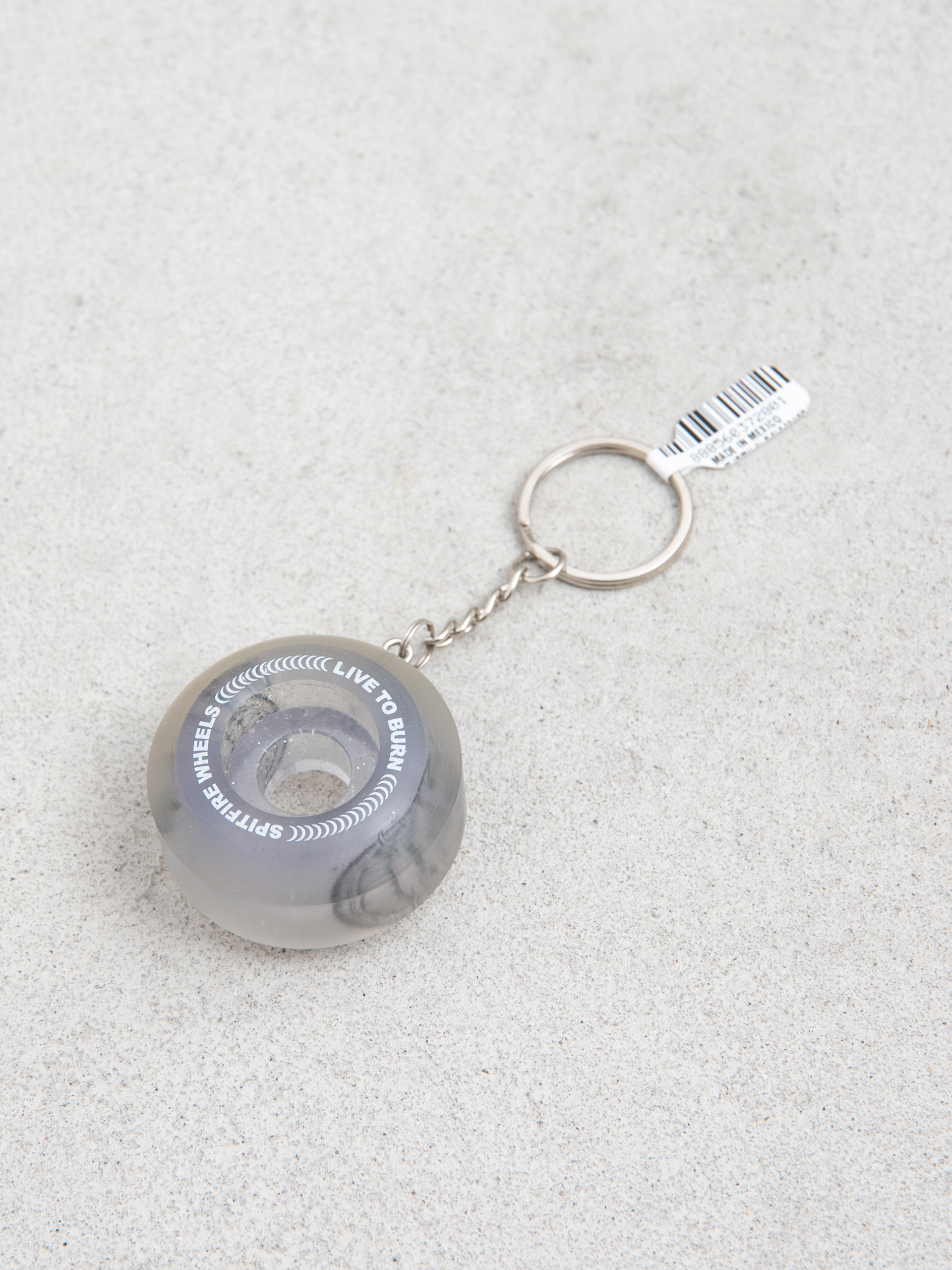 Klíčenka Spitfire Wheel Keychain (transparent grey)