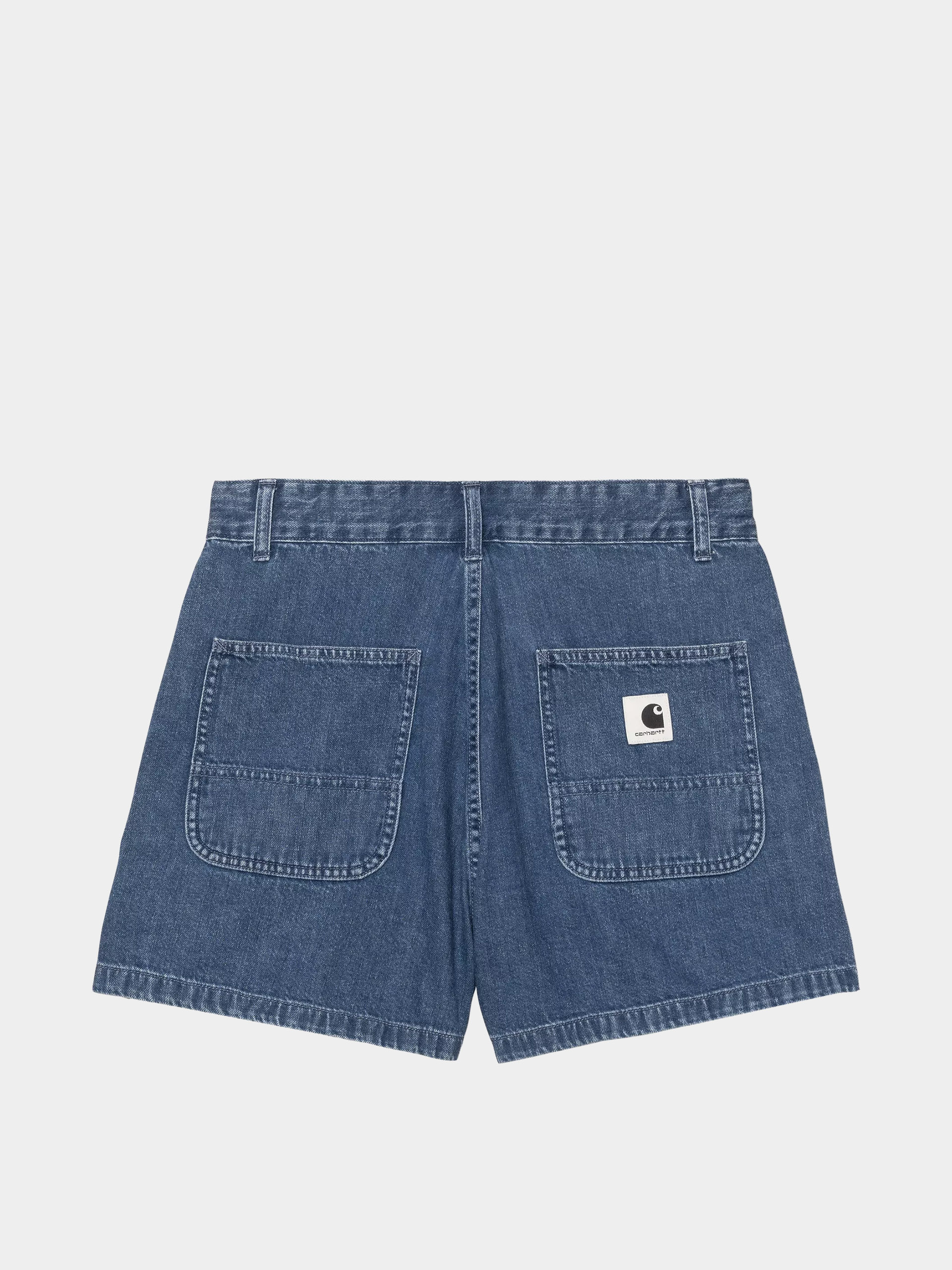 Kraťasy Carhartt WIP Lova Wmn (blue stone washed)