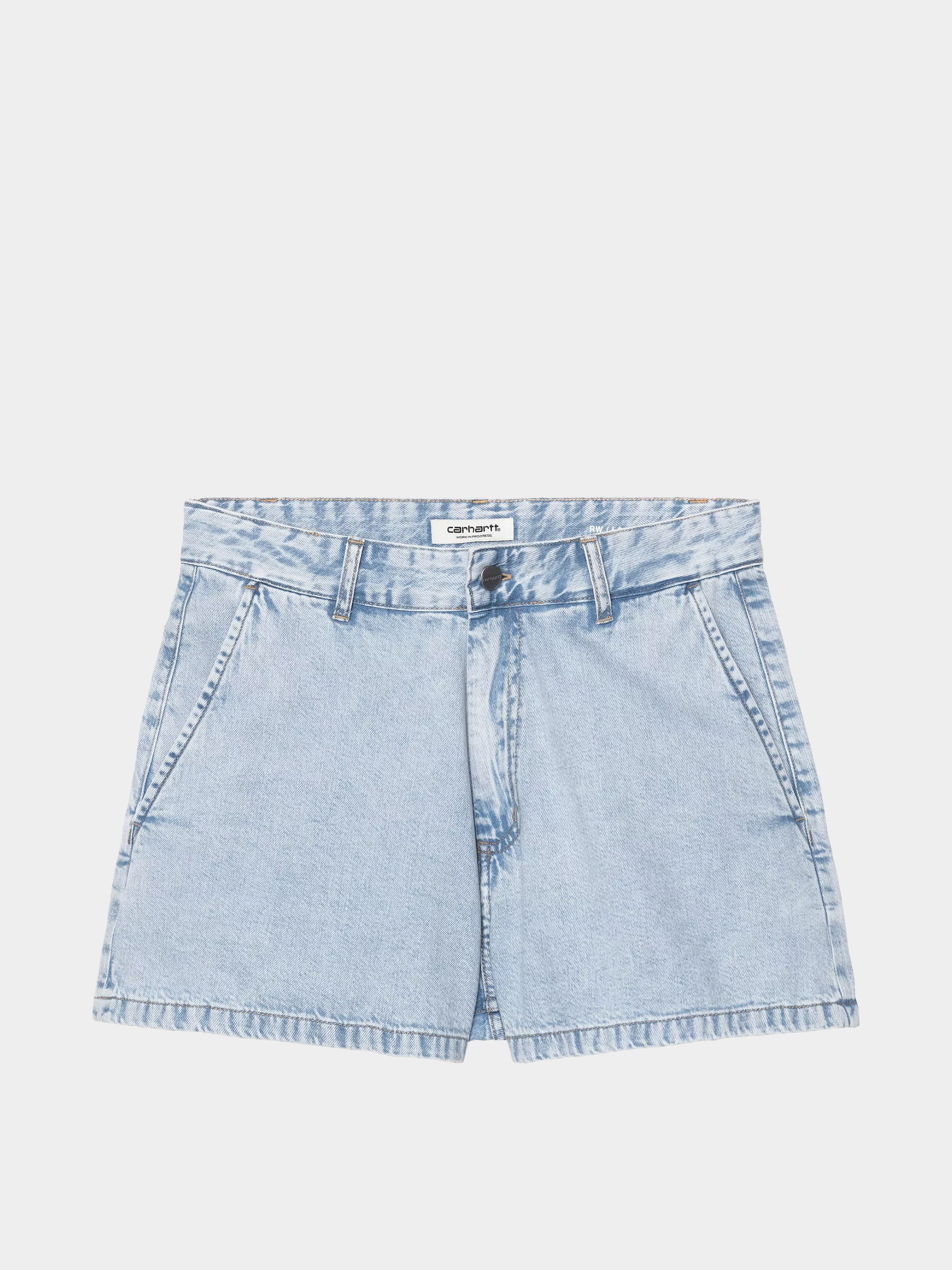 Kraťasy Carhartt WIP Lova Wmn (blue stone bleached)