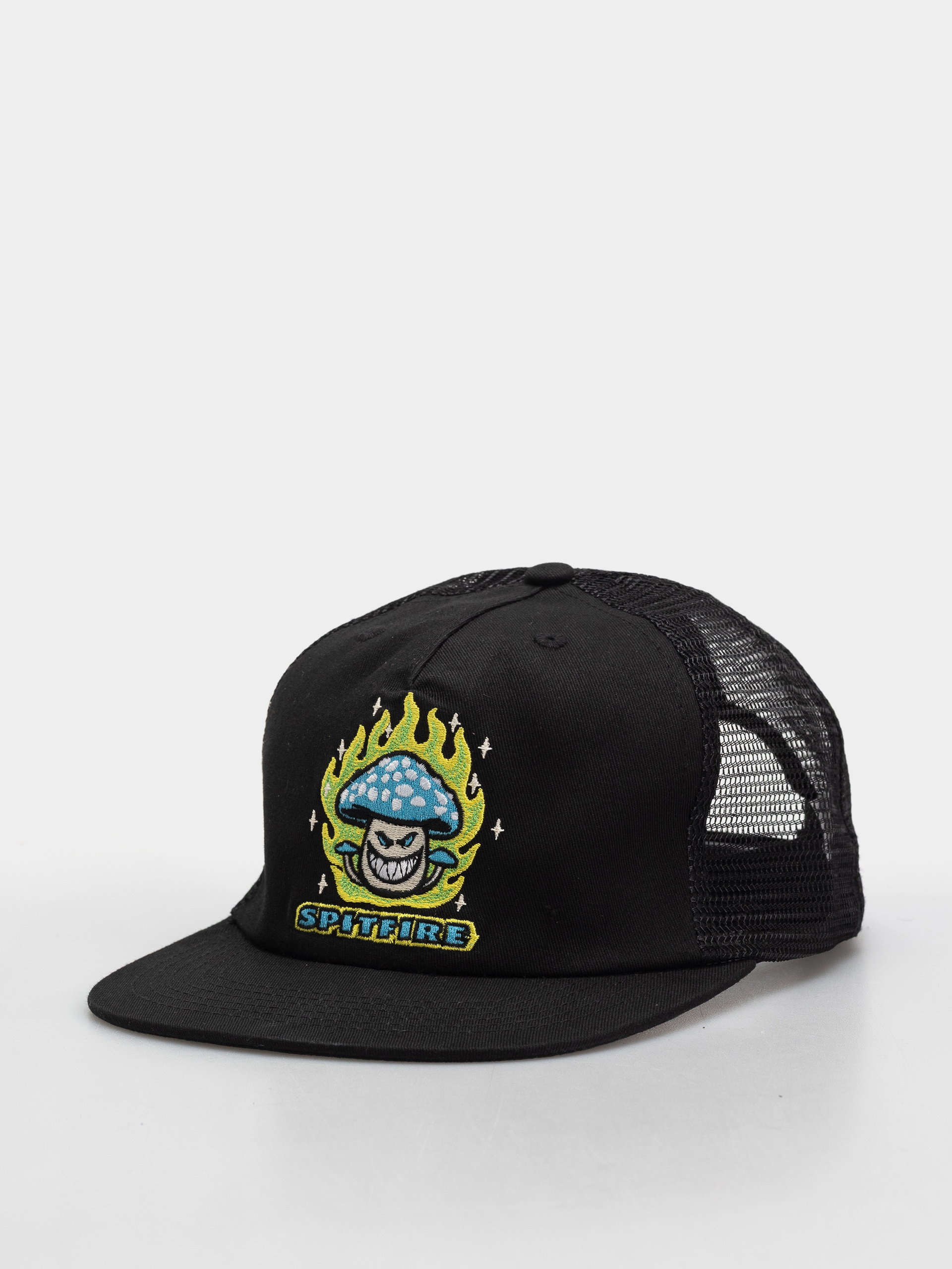 Kšiltovka  Spitfire Mushroom Bighead (black/blue/green)