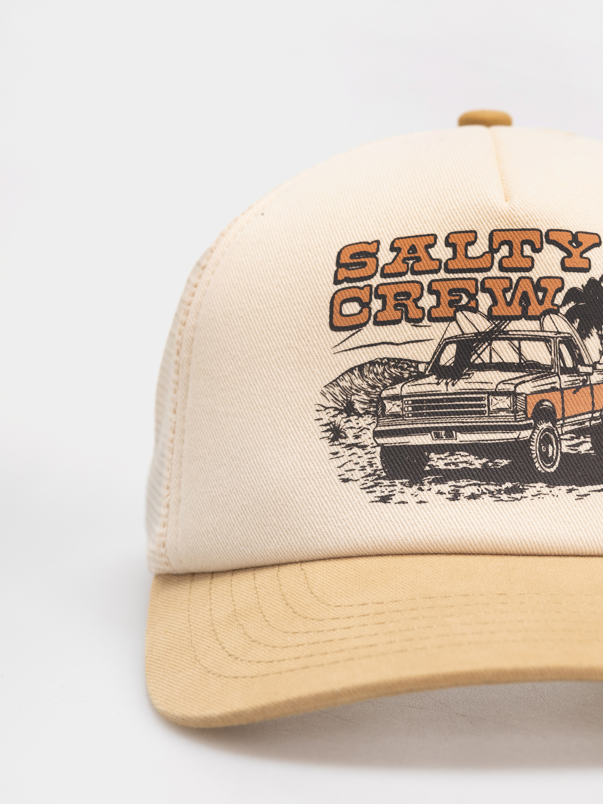 Kšiltovka  Salty Crew Good Times Trucker (off white/khaki)