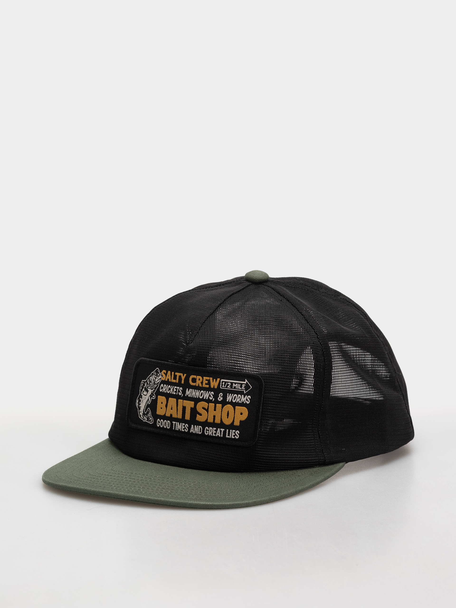 Kšiltovka  Salty Crew Bait Shop Trucker (green/black)
