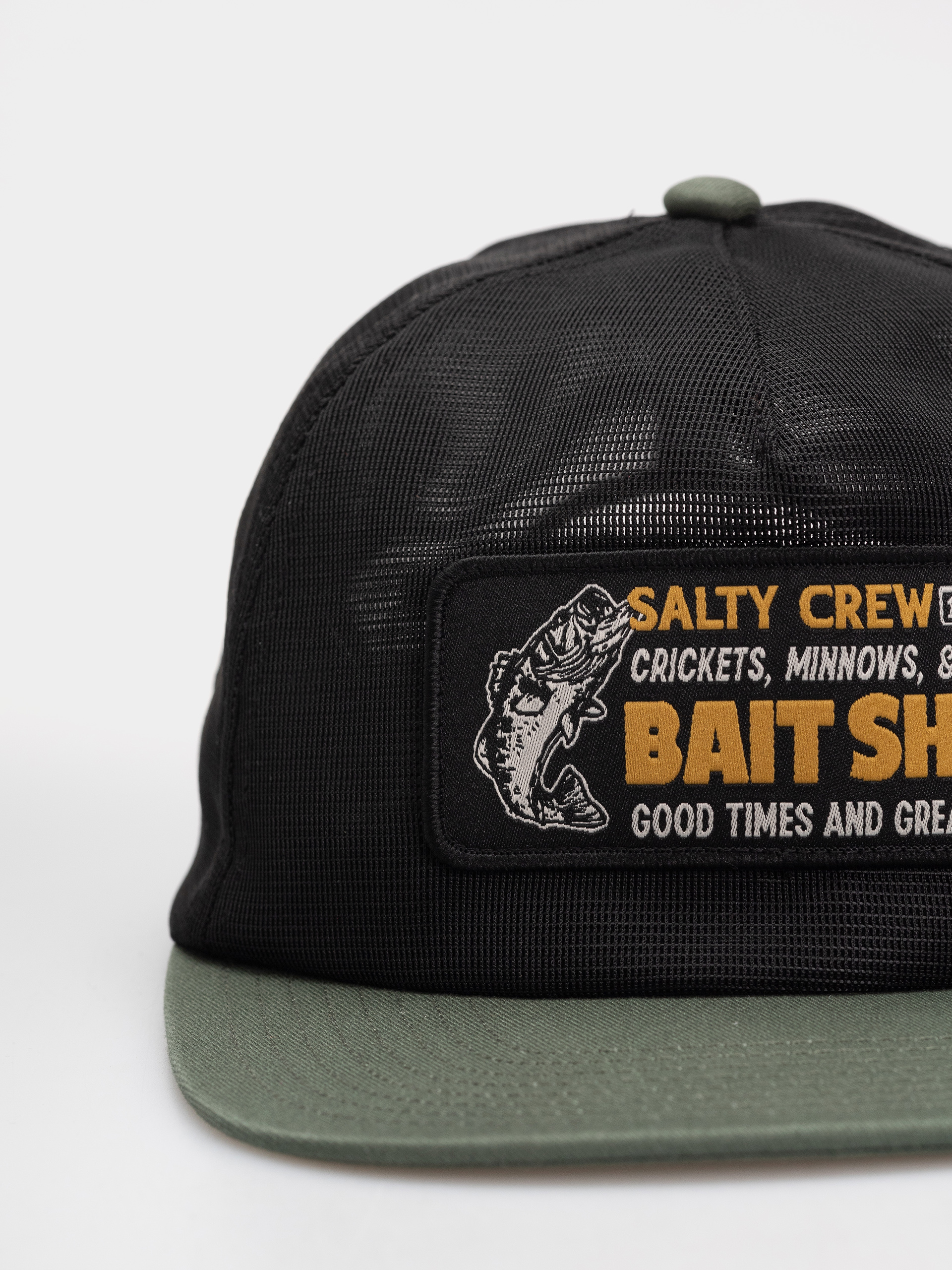 Kšiltovka  Salty Crew Bait Shop Trucker (green/black)