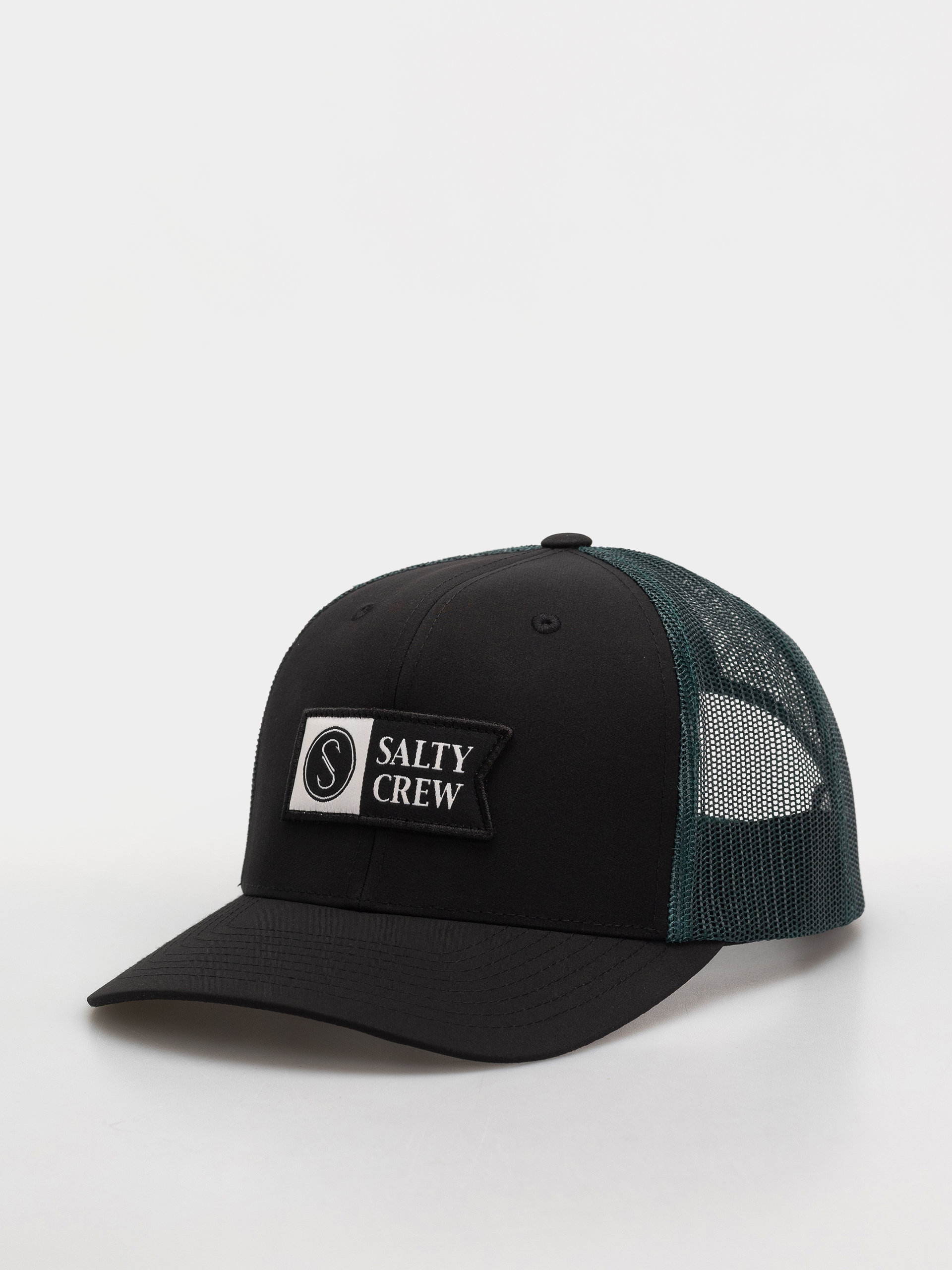 Kšiltovka  Salty Crew Pinnacle 2 Retro Trucker (black/hydro)