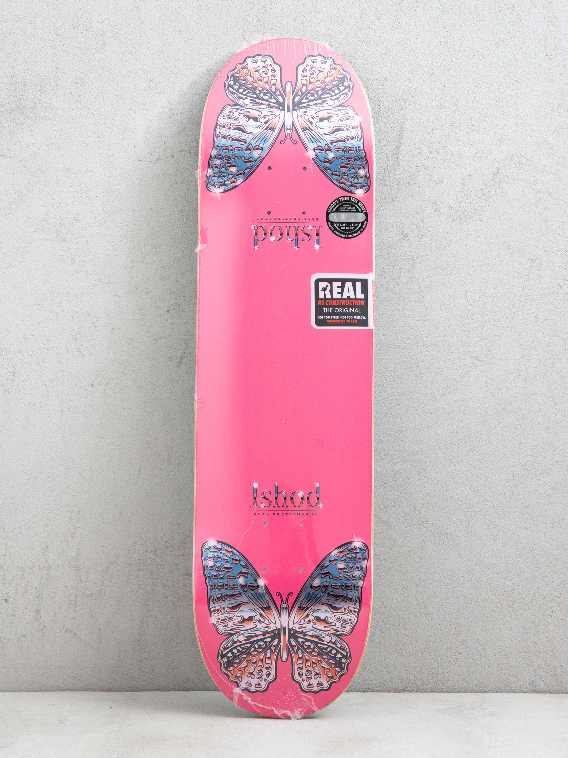 Deska Real Ishod Mariposa Chrome Twin Tail (pink)