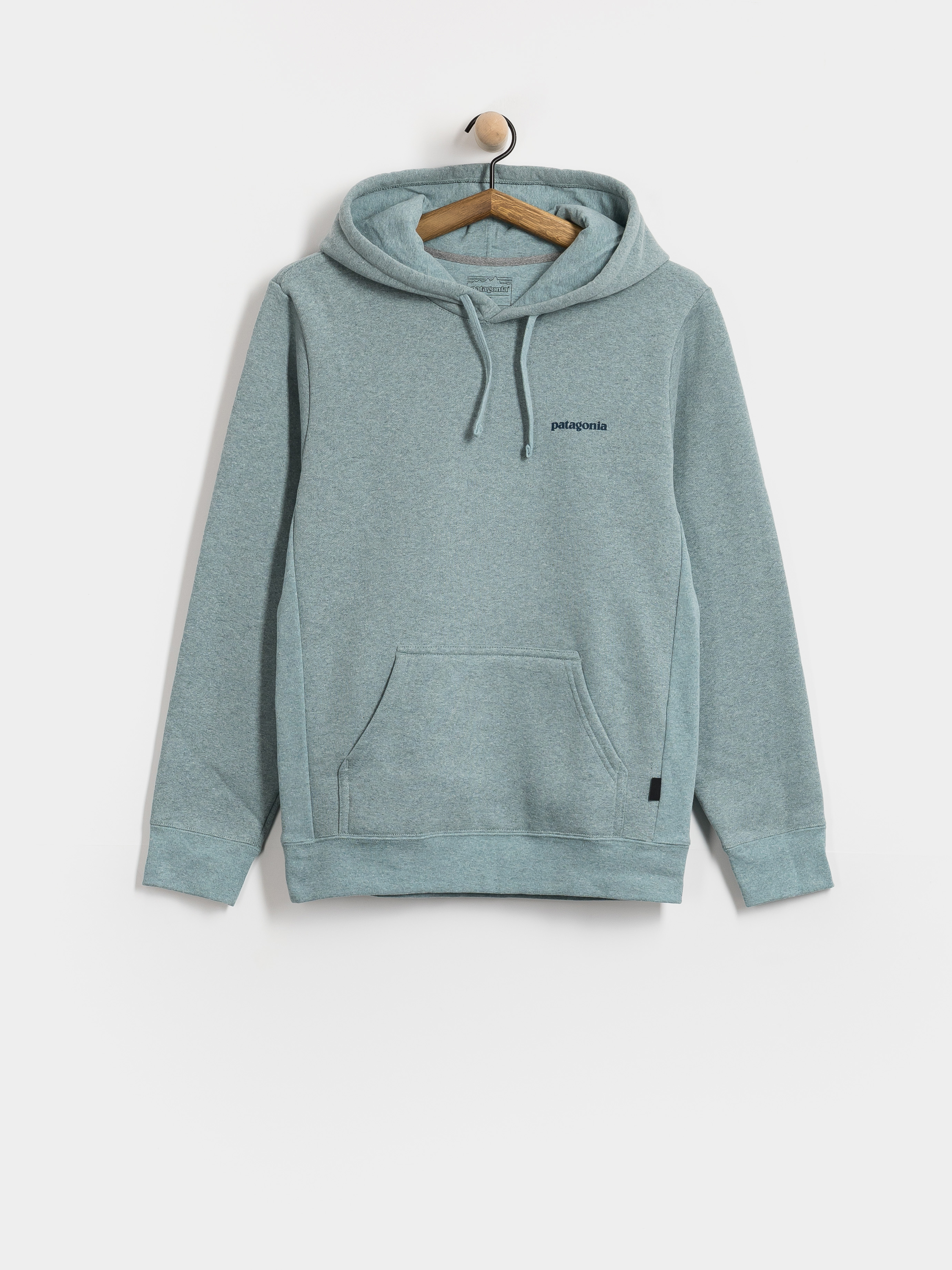 Mikina s kapucí Patagonia Boardshort Logo Uprisal HD (blue sage)