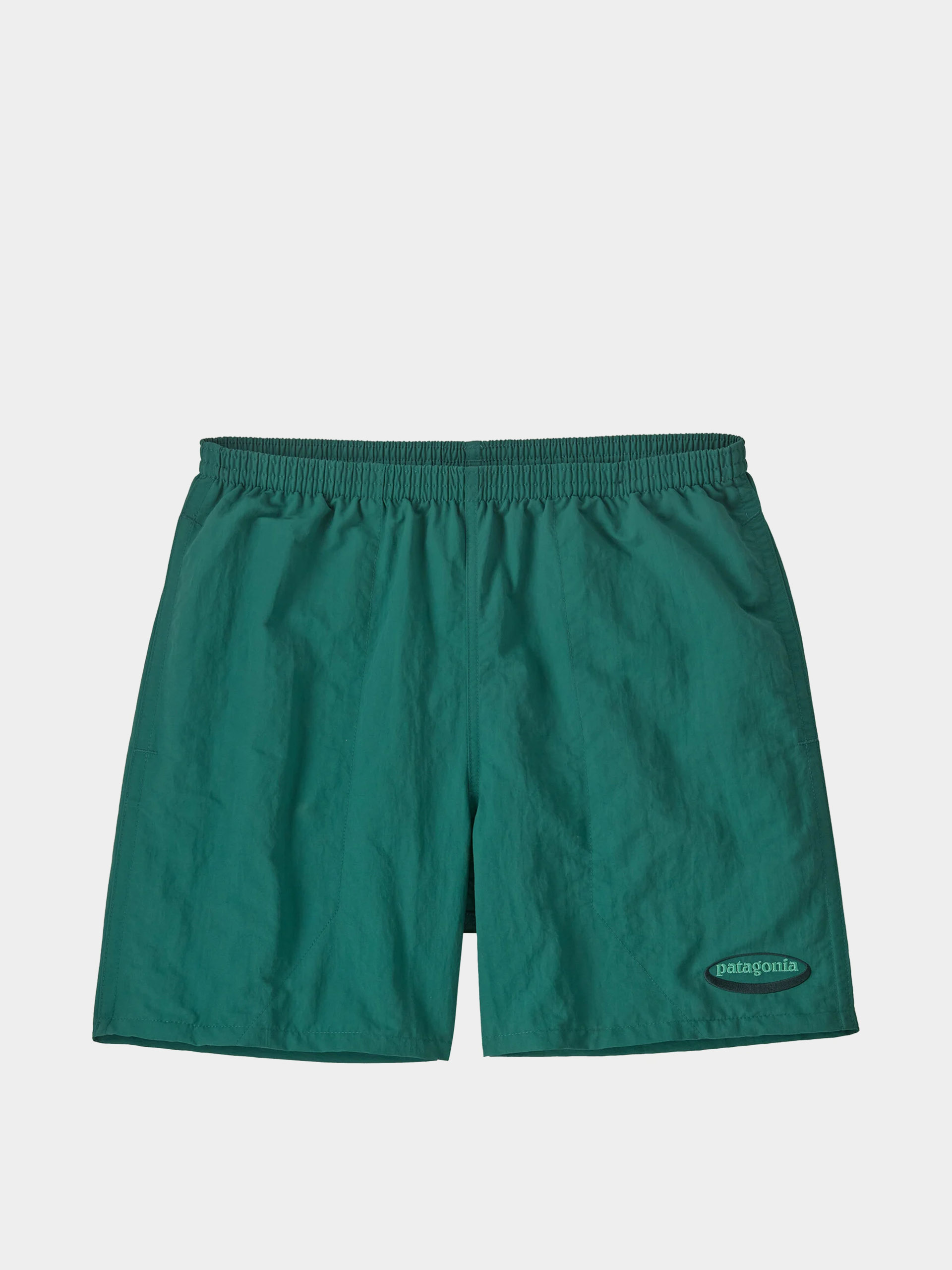 Krau0165asy Patagonia Baggies 5in (95 oval logo/gem green)