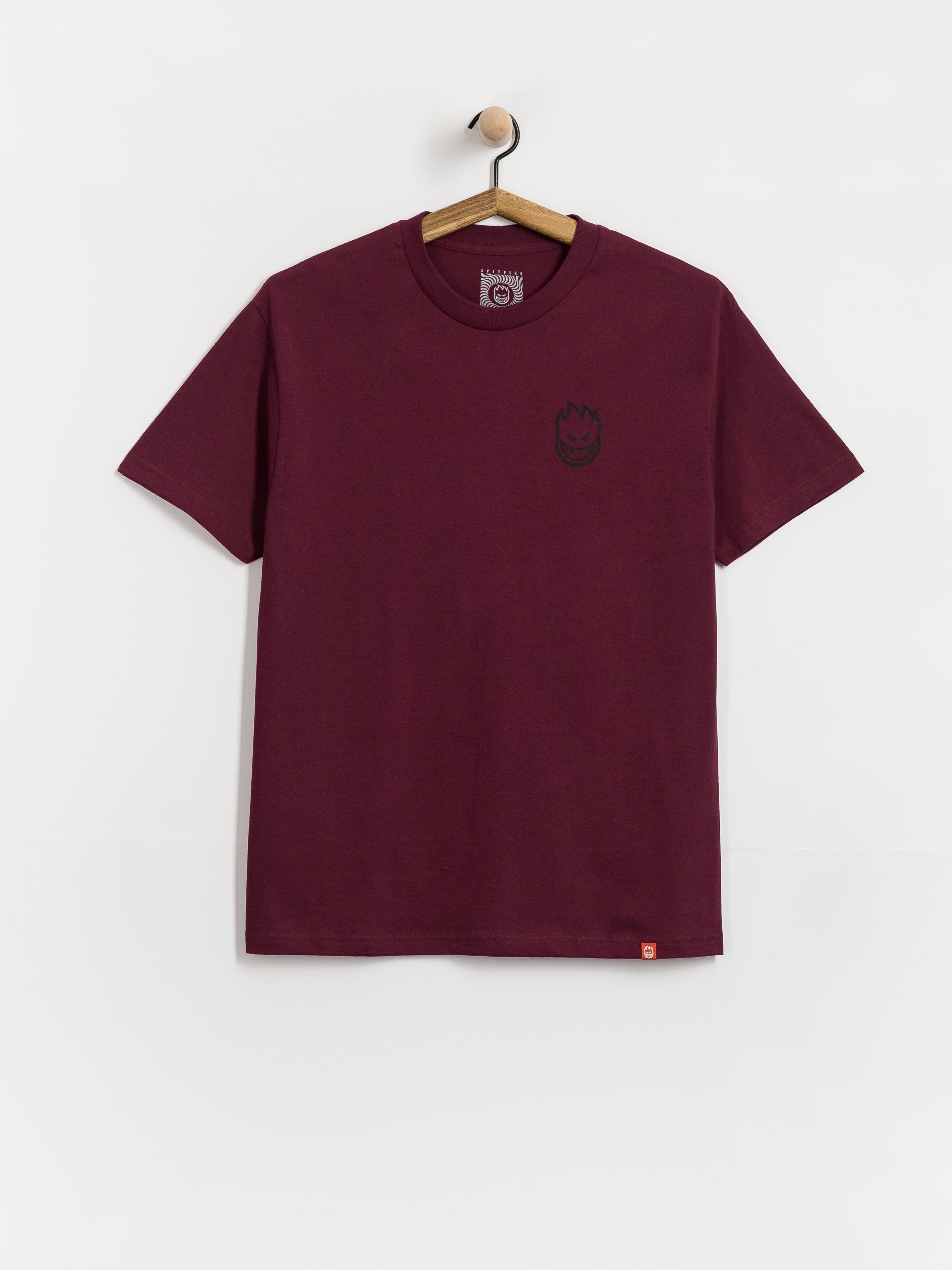 Tričko Spitfire Lil Bighead (burgundy w/black print)