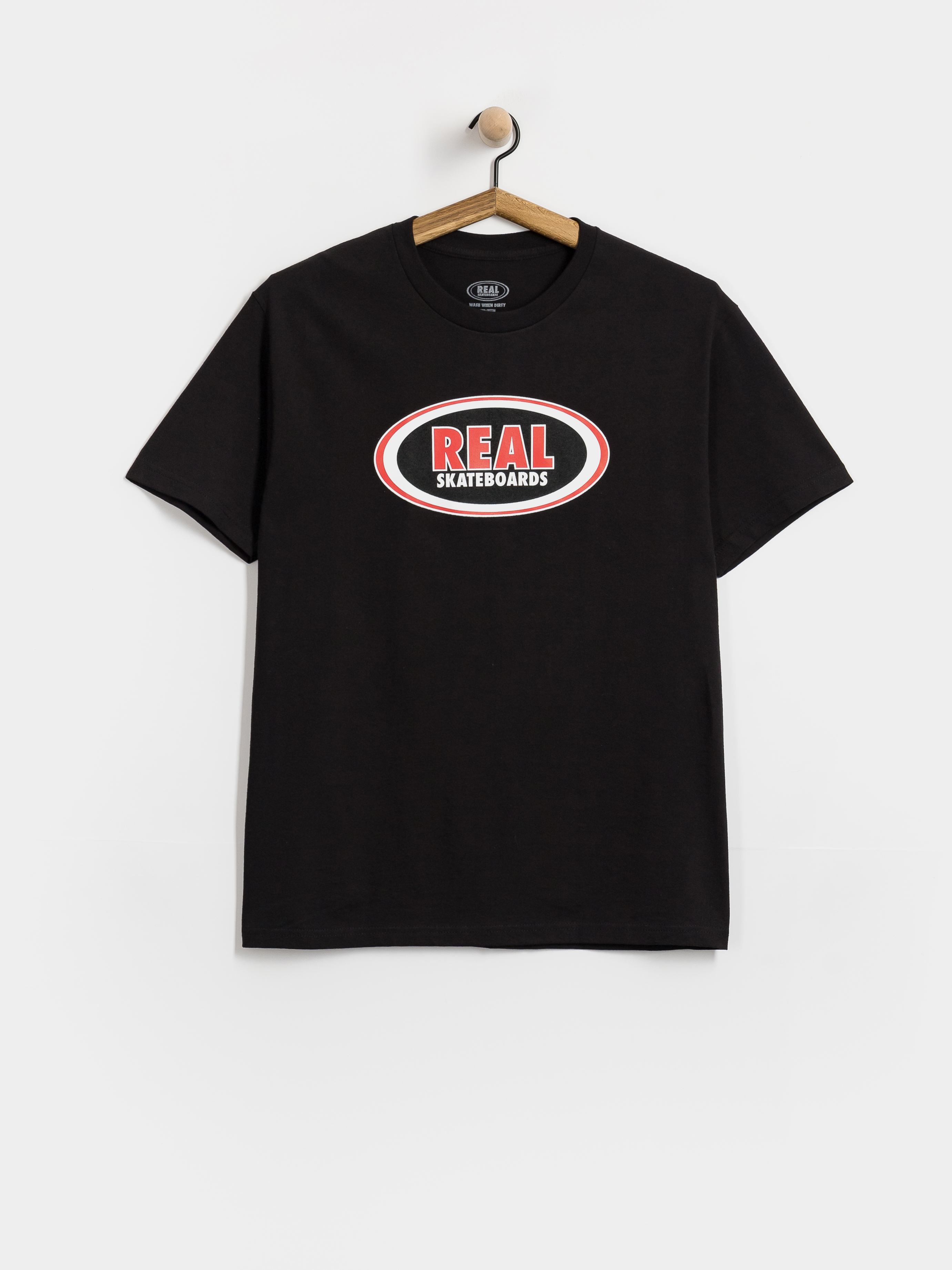 Triu010dko Real Oval (black w/red white black print)
